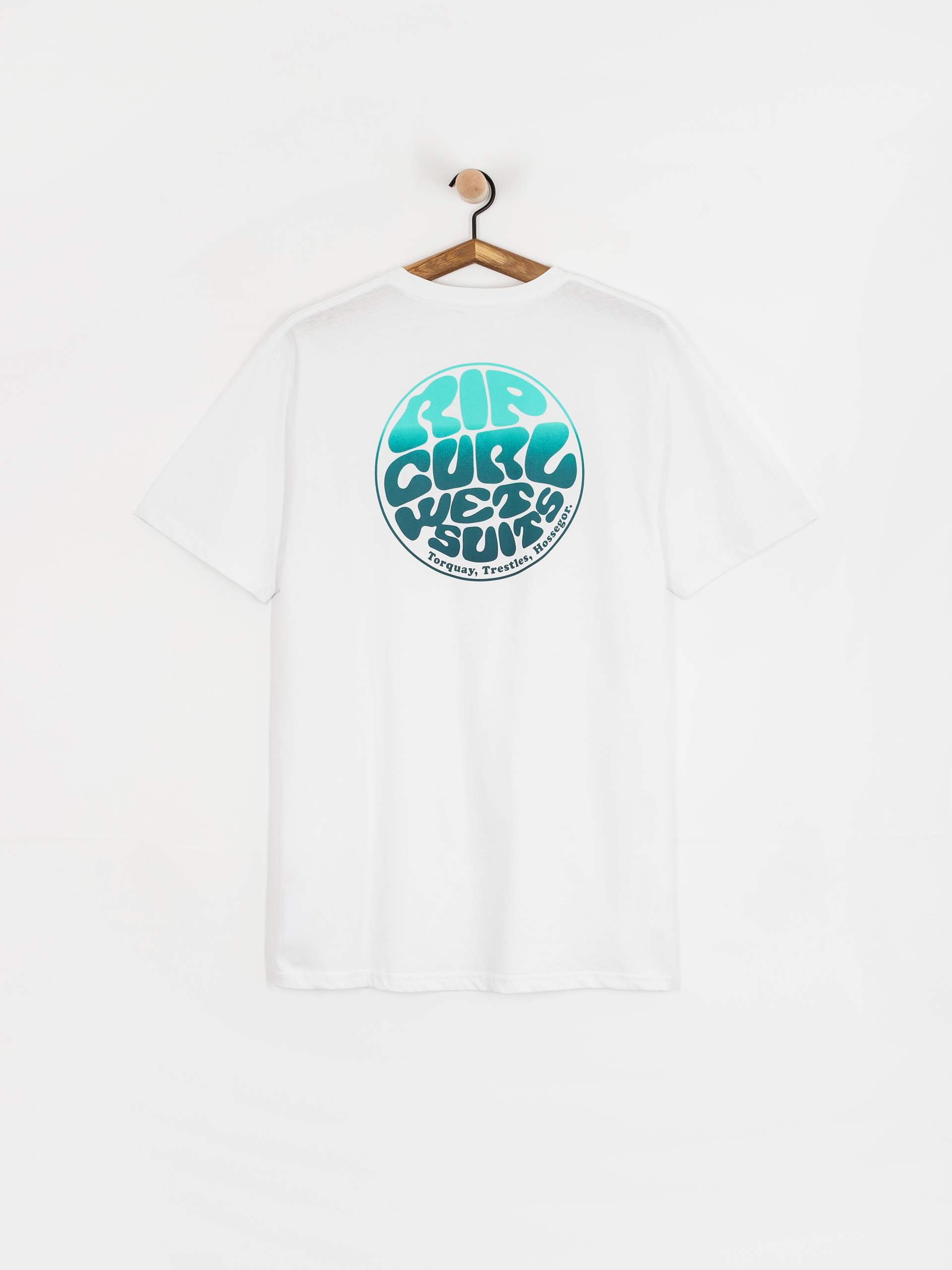 Tricou Rip Curl Wettie Passage Icon (optical white)
