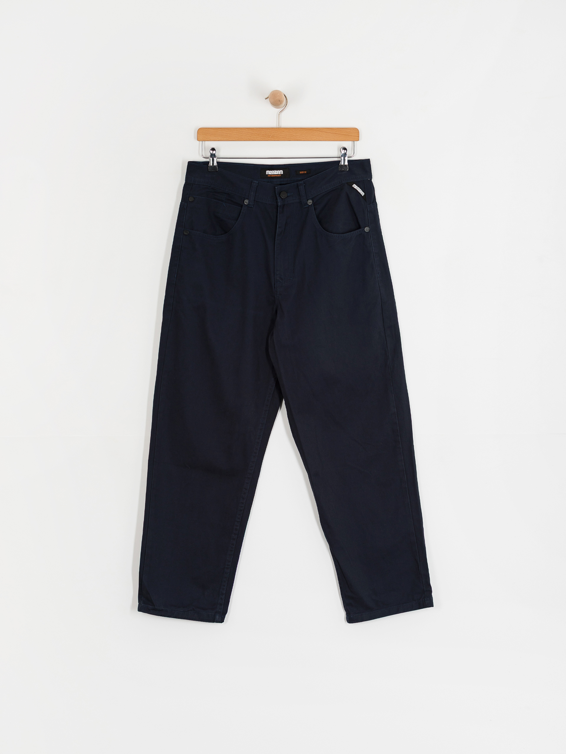 Pantaloni MassDnm Slang (navy)