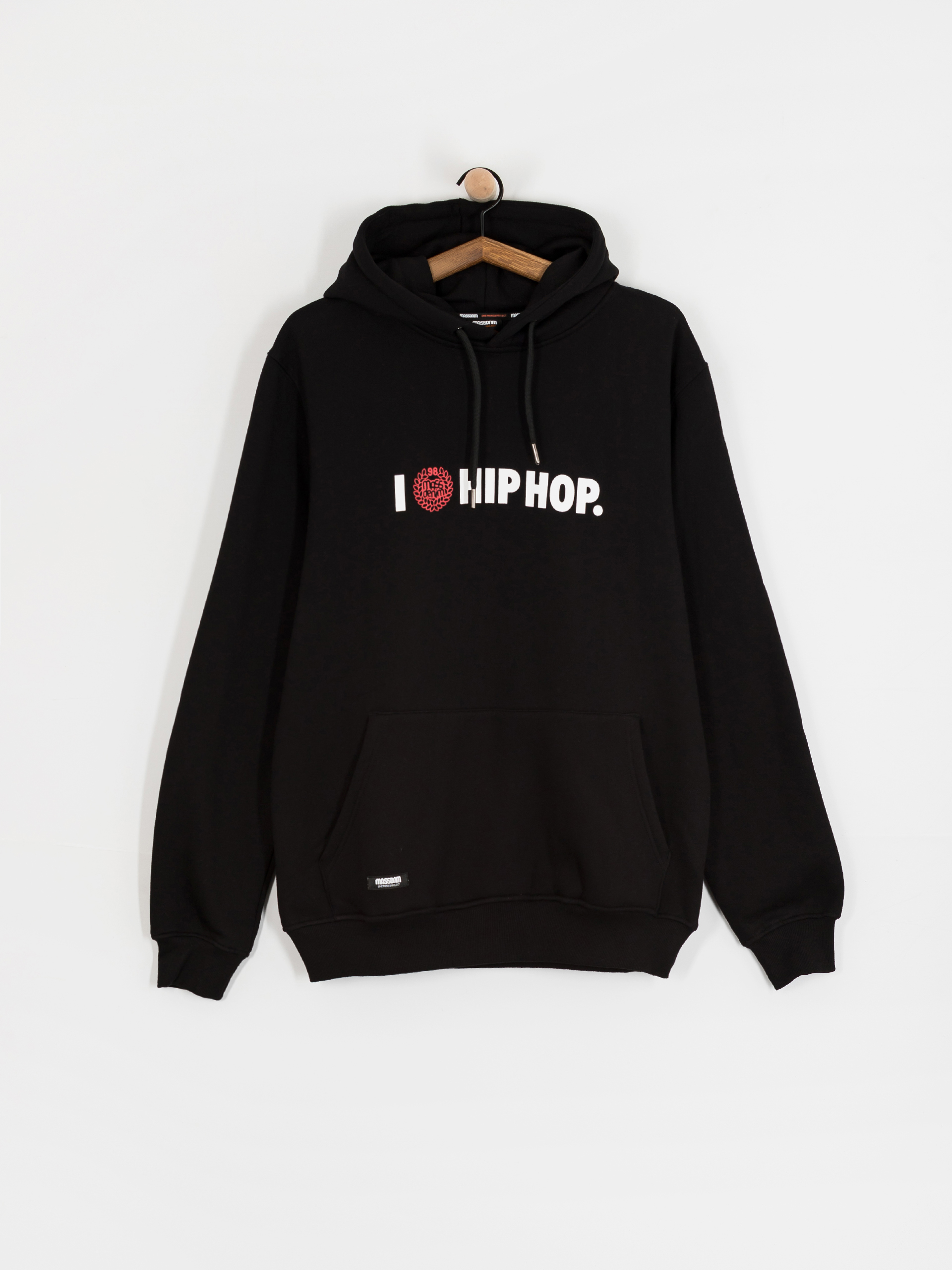 Hanorac cu glugă MassDnm Feelings HD (black)