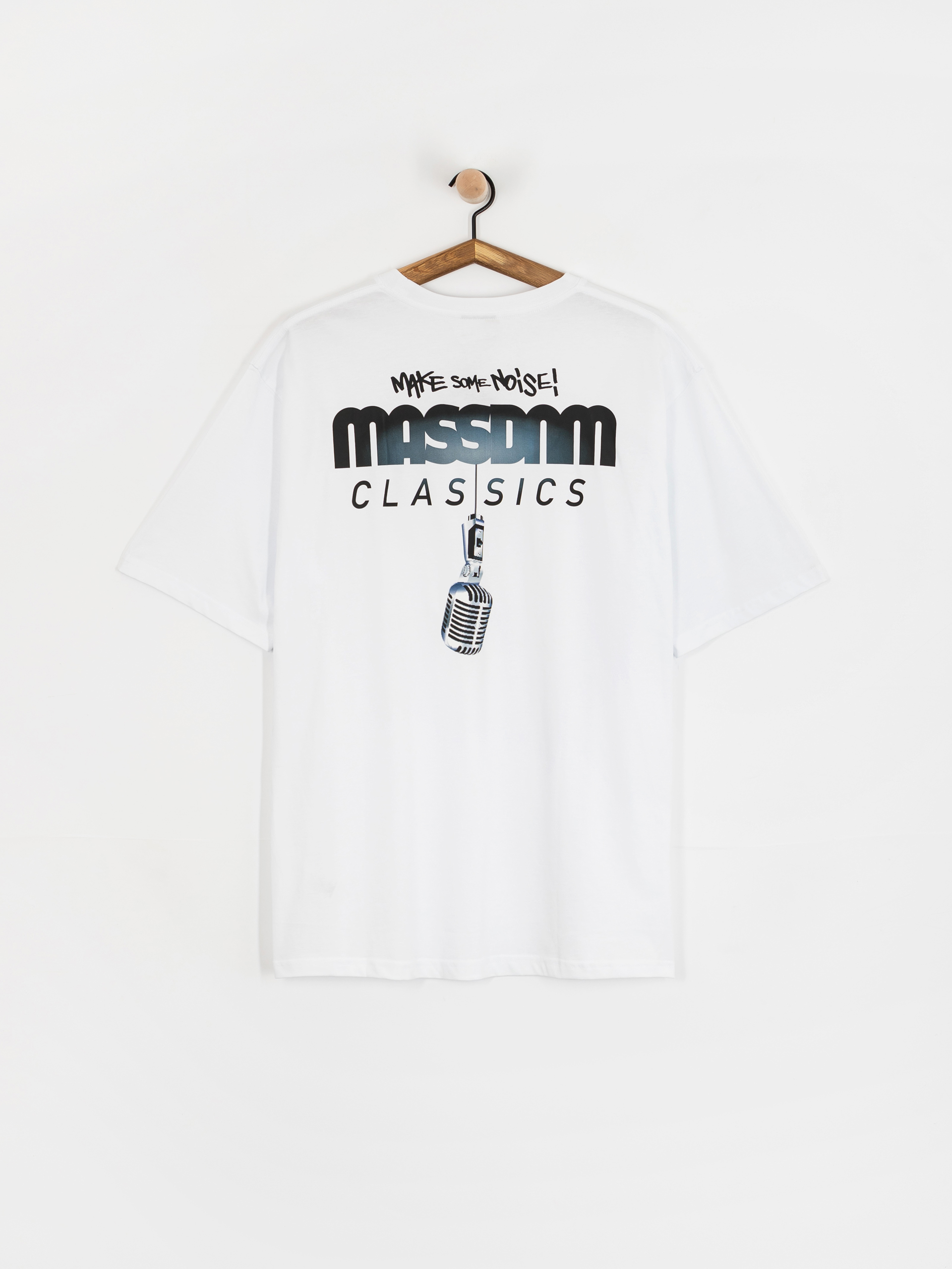 Tricou MassDnm Noise (white)