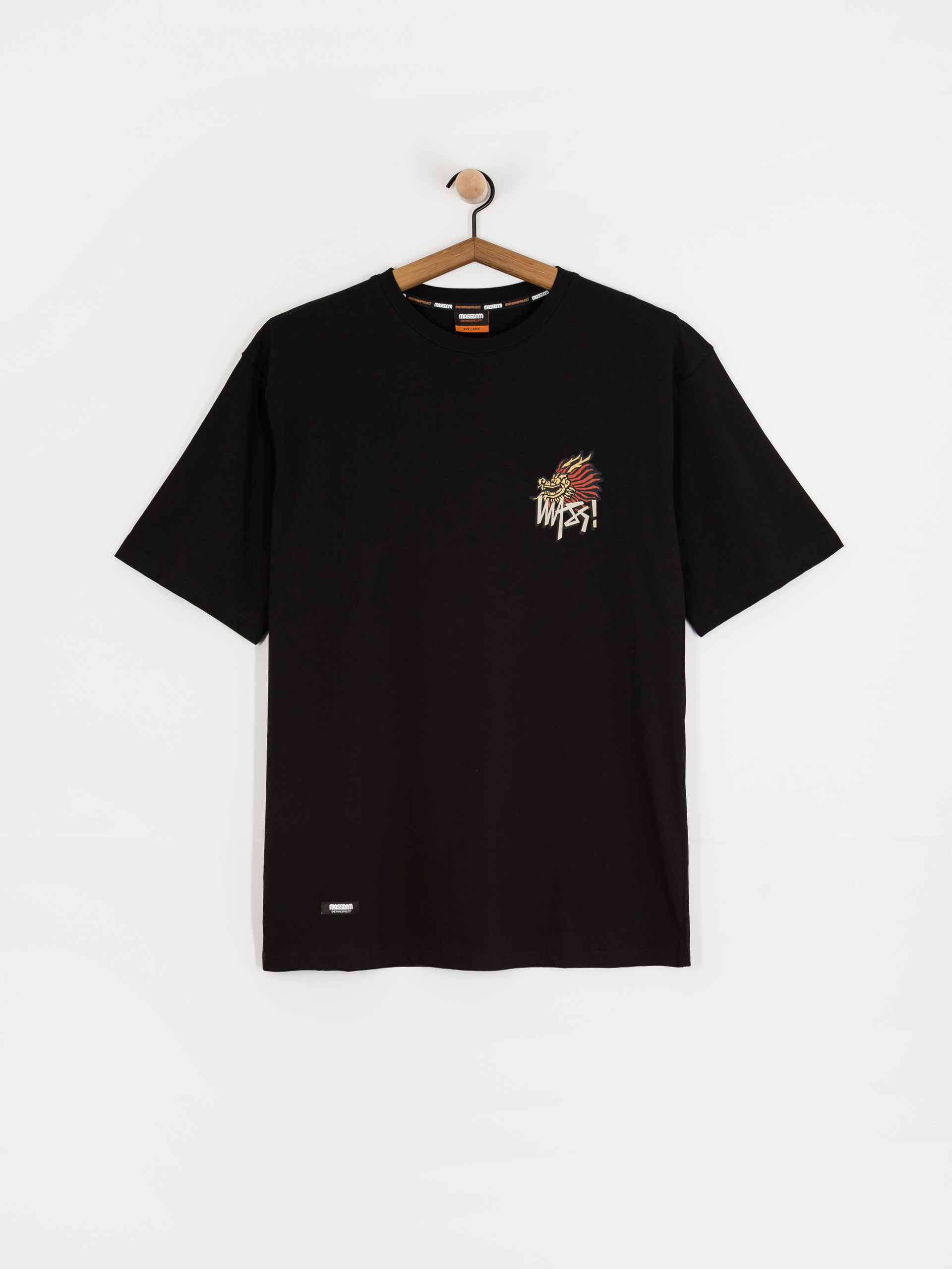 Tricou MassDnm Dragon (black)
