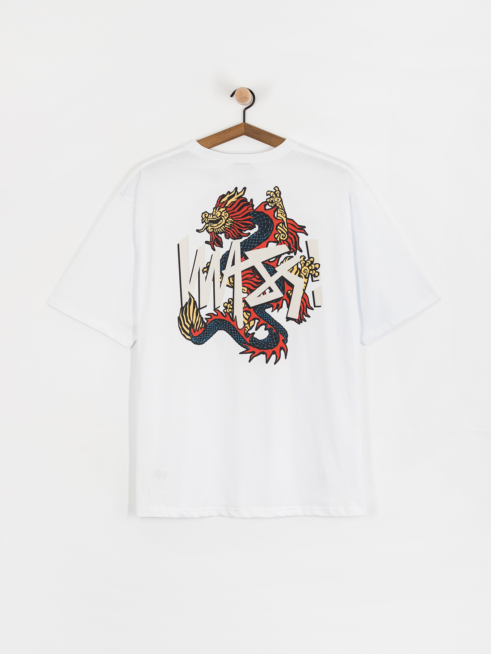Tricou MassDnm Dragon (white)