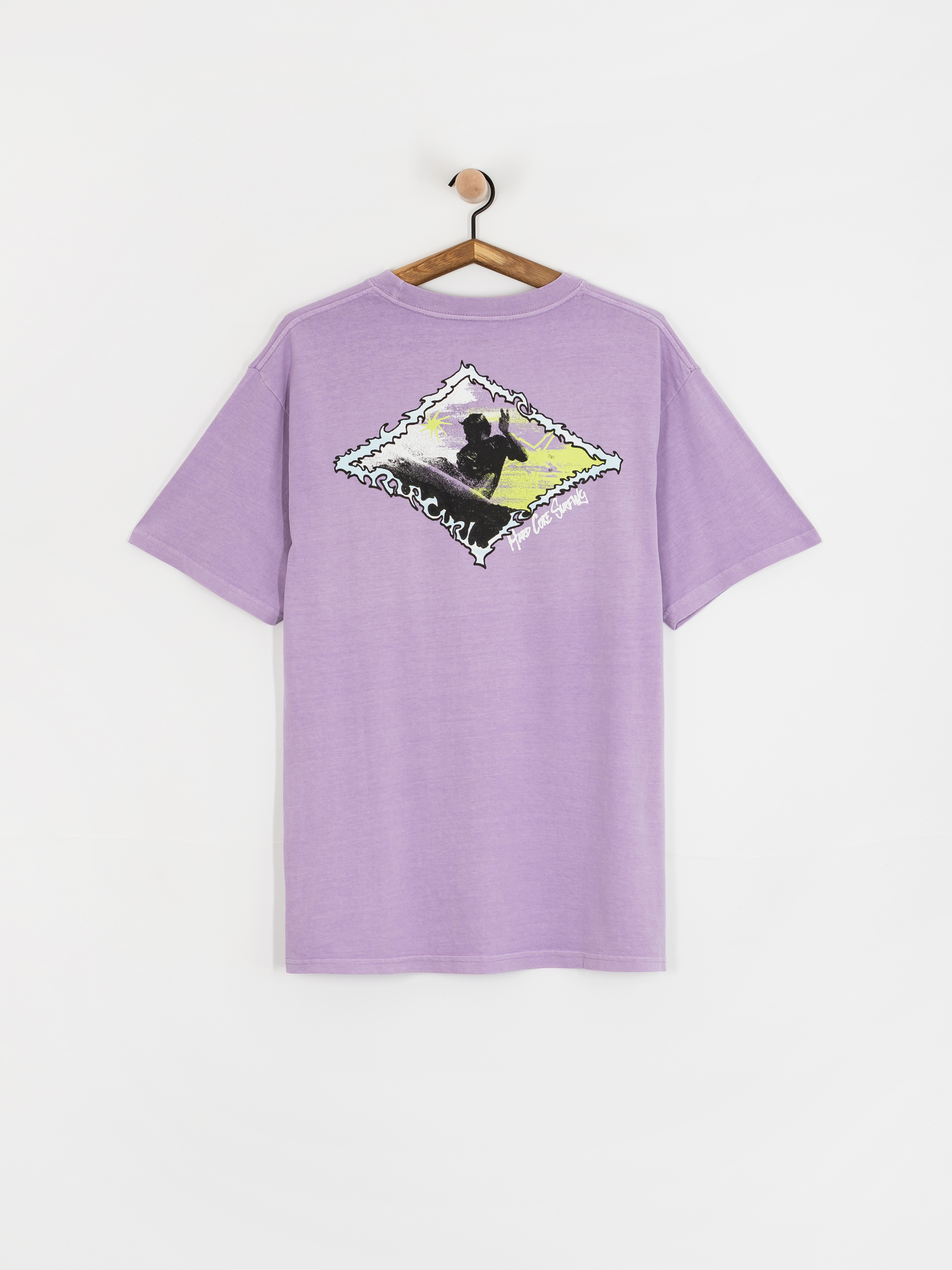 Tricou Rip Curl Raw Energy Thrash (iced lavender)
