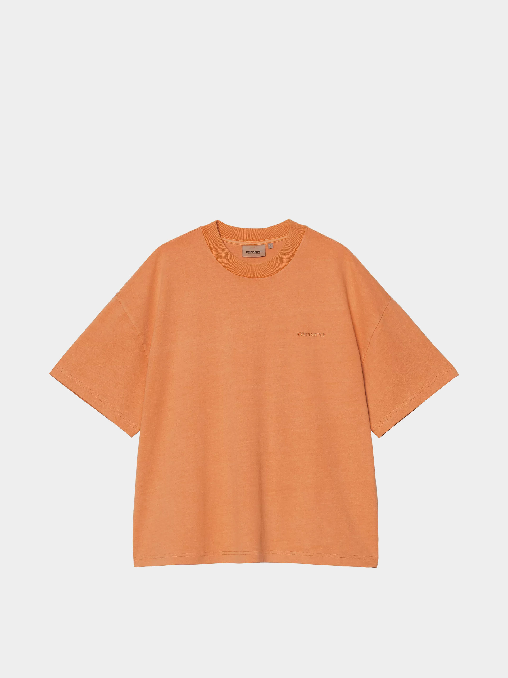 Tricou Carhartt WIP Benton (redhaven/garment dyed)