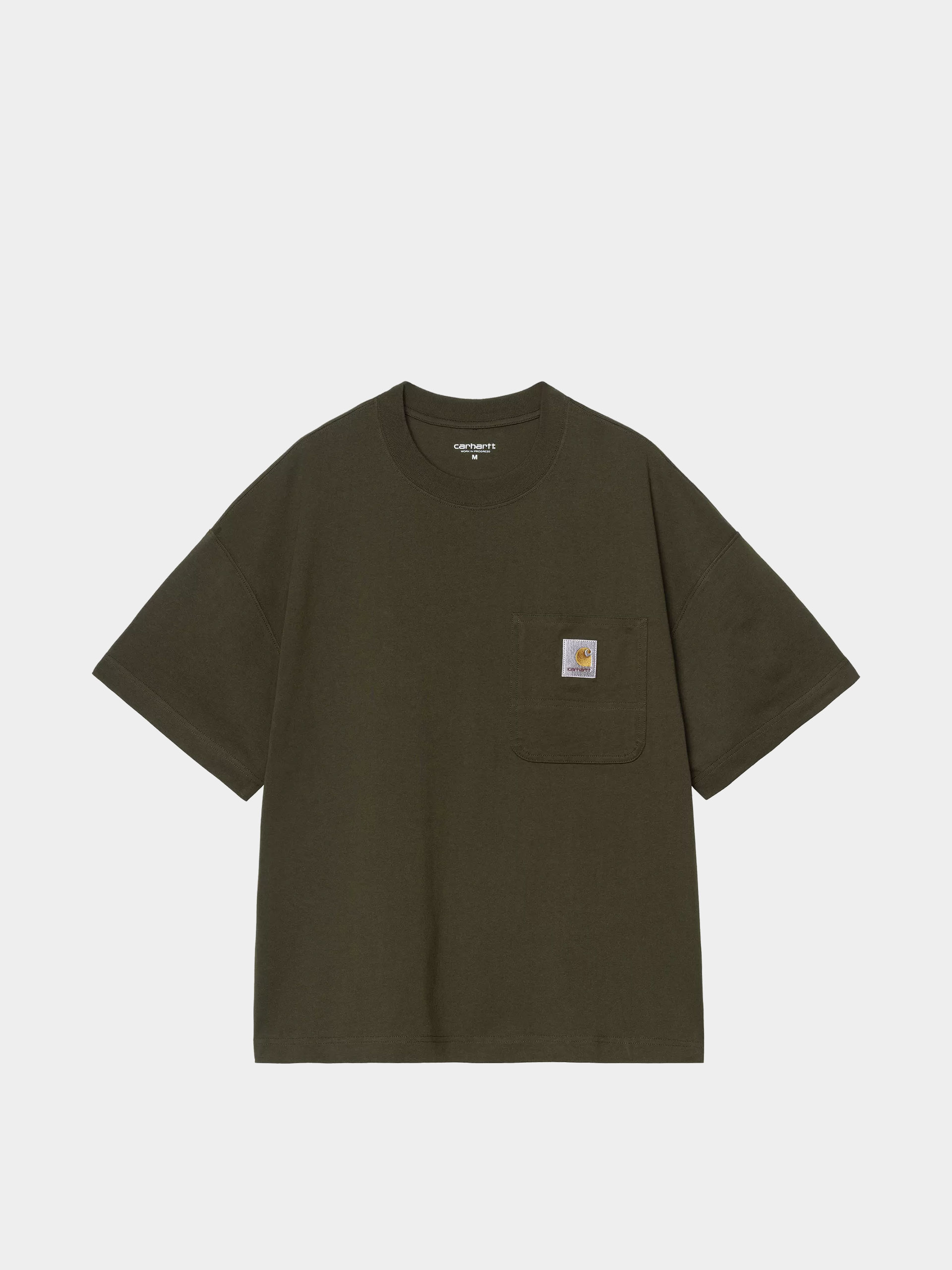 Tricou Carhartt WIP Work Pocket (olive)
