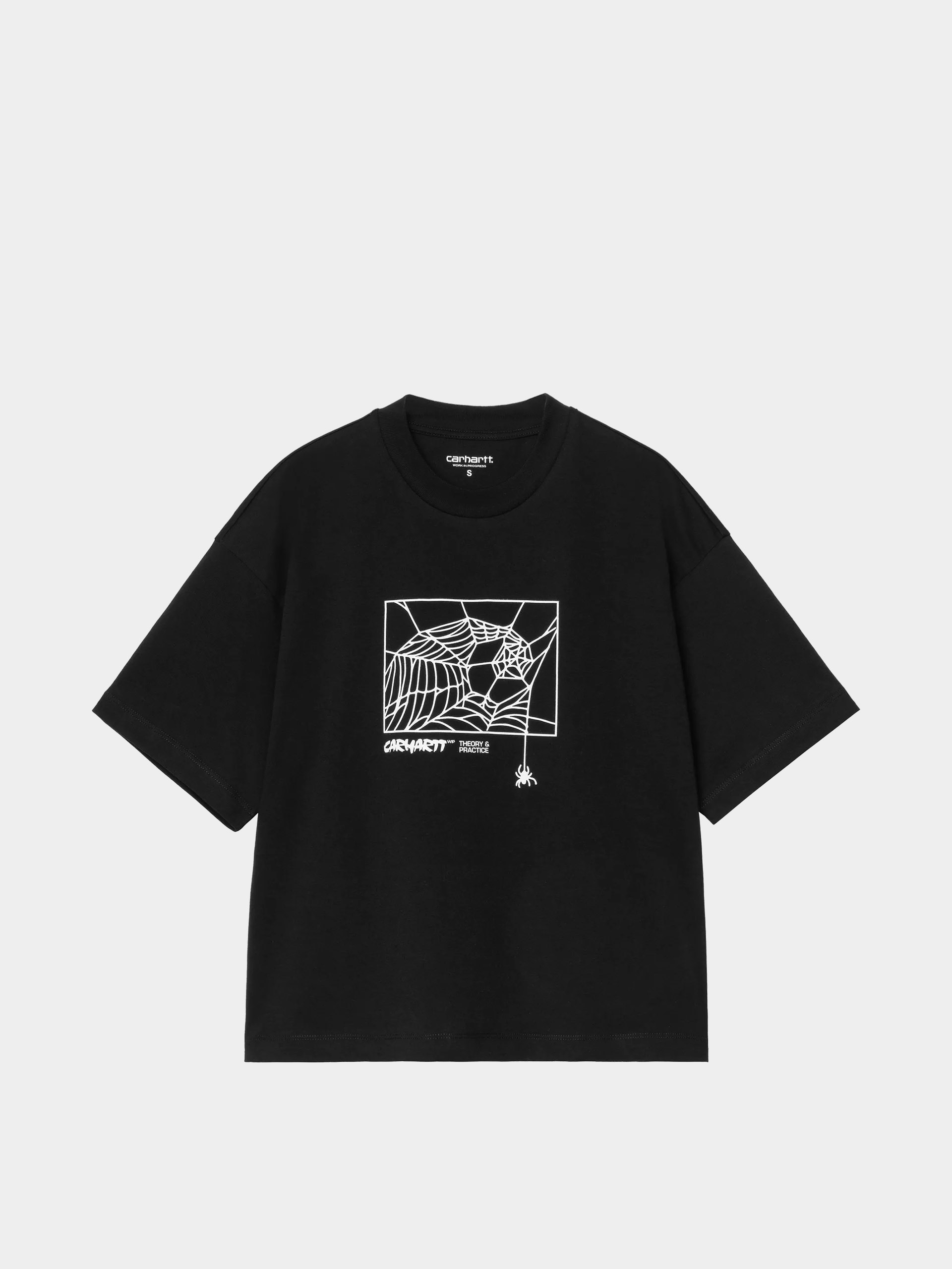 Tricou Carhartt WIP Theory And Practice Wmn (black)