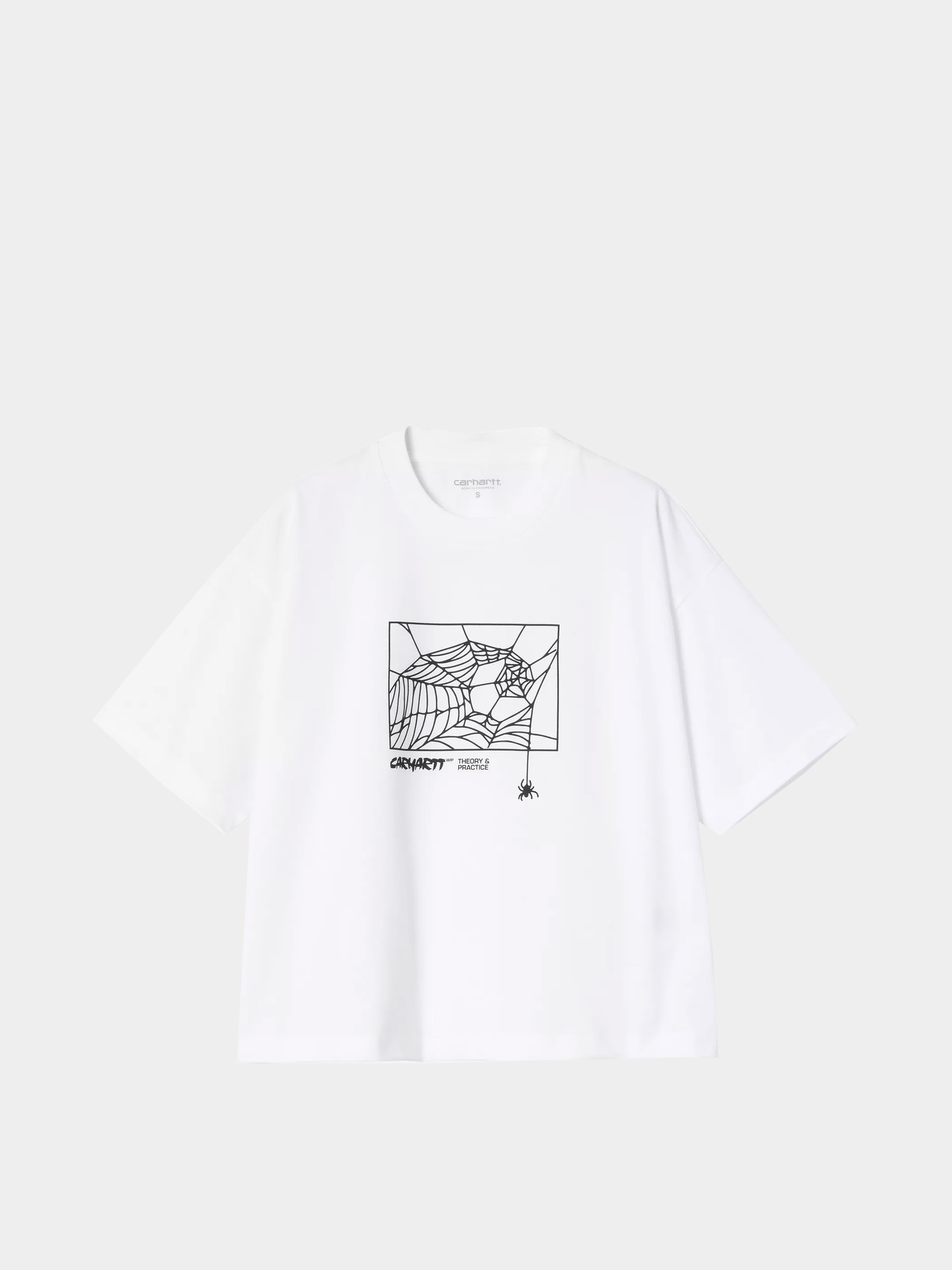 Tricou Carhartt WIP Theory And Practice Wmn (white)