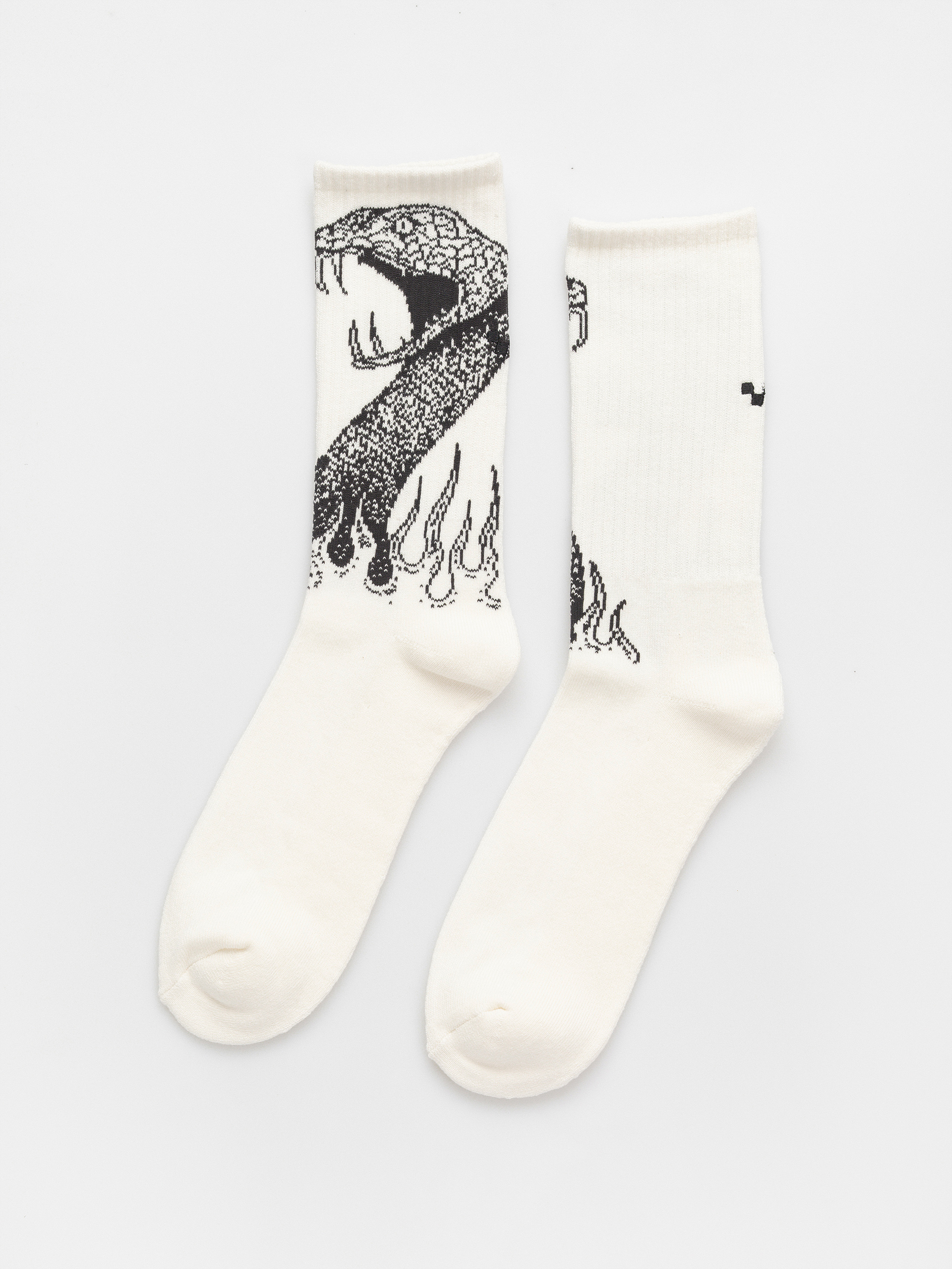 Șosete Vans Skate Mike G Snake Flame Crew (mountain essentials marshmallow)