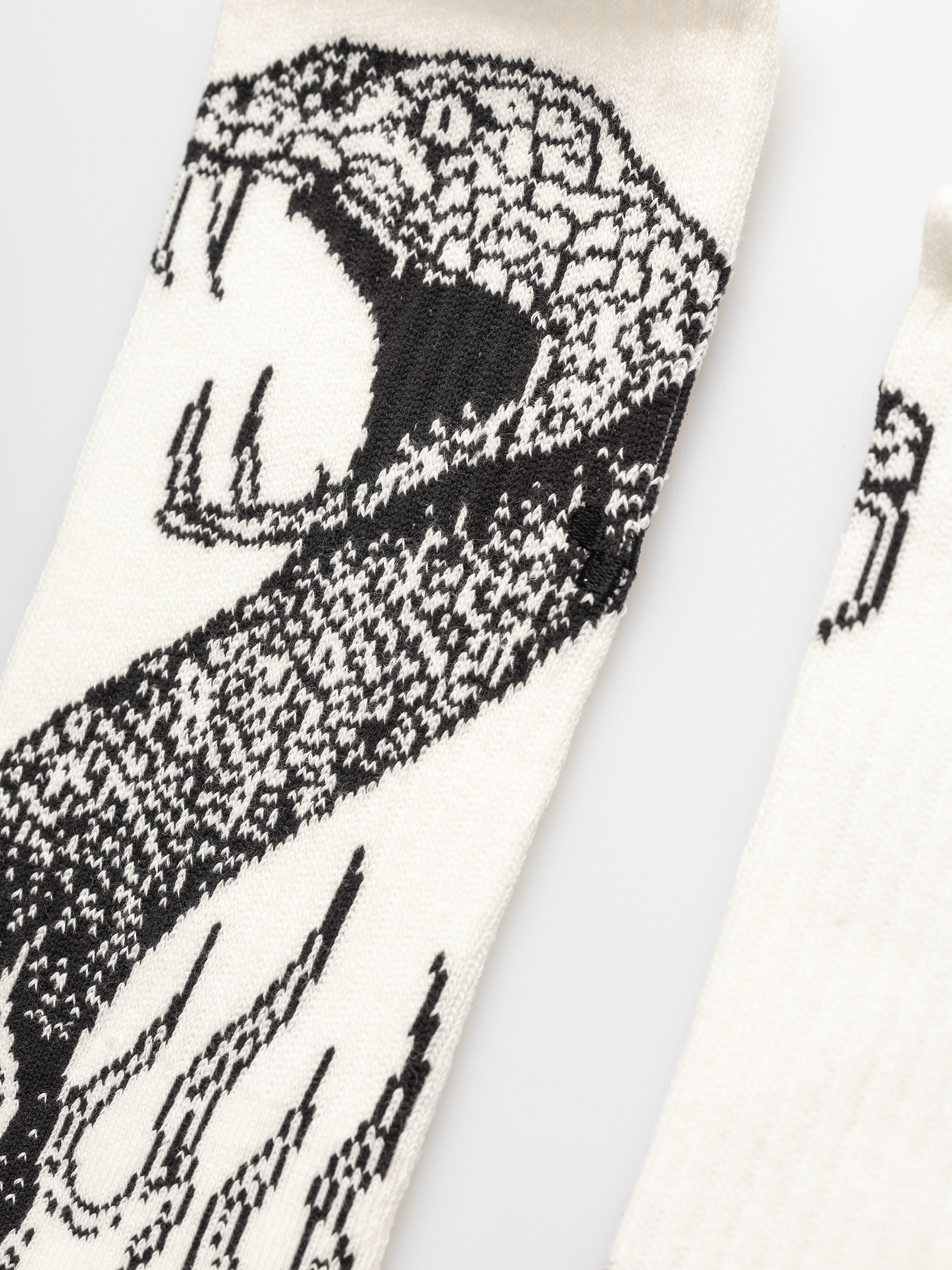 Șosete Vans Skate Mike G Snake Flame Crew (mountain essentials marshmallow)