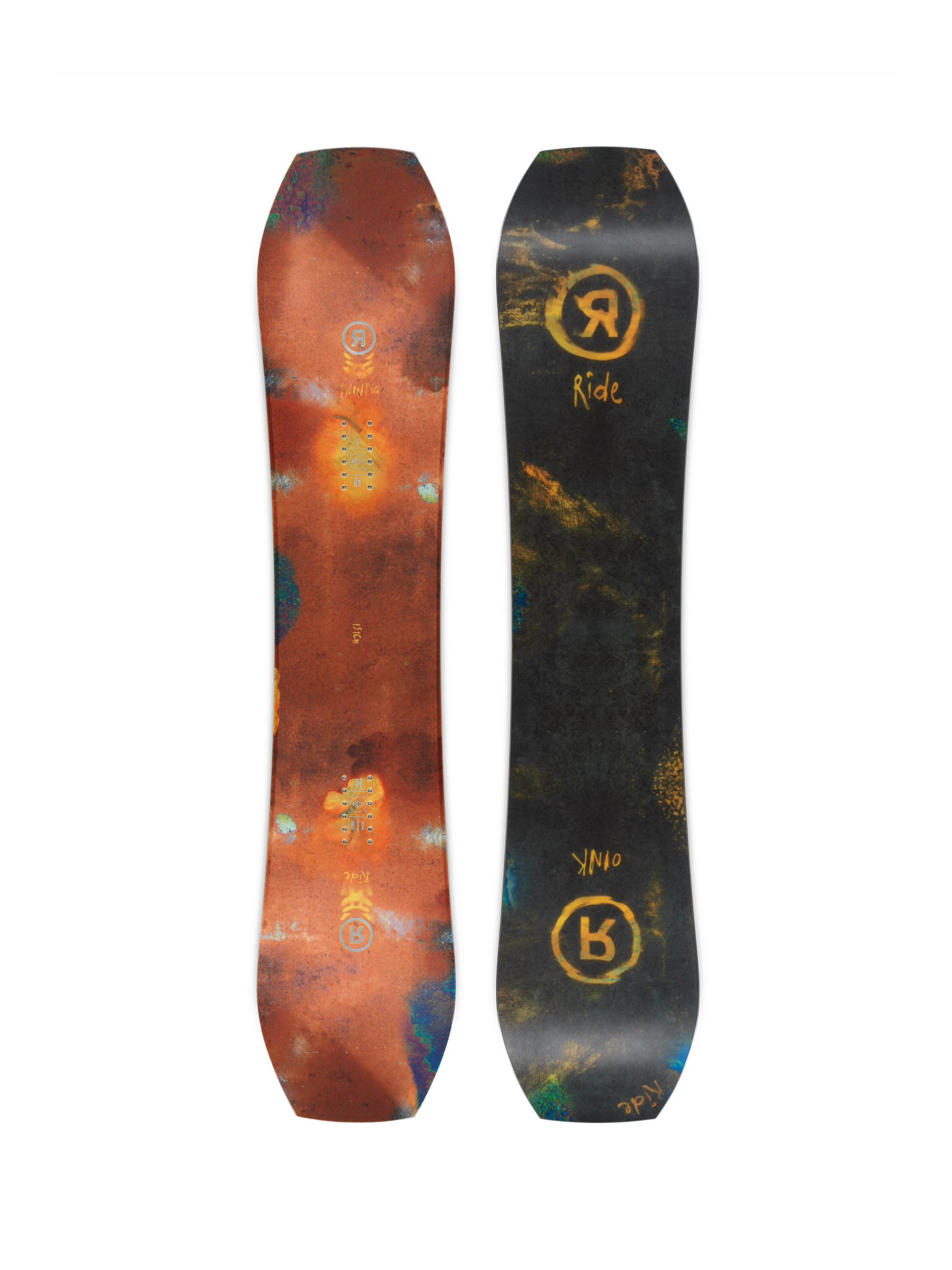 Snowboard Ride Warpig - multicolor