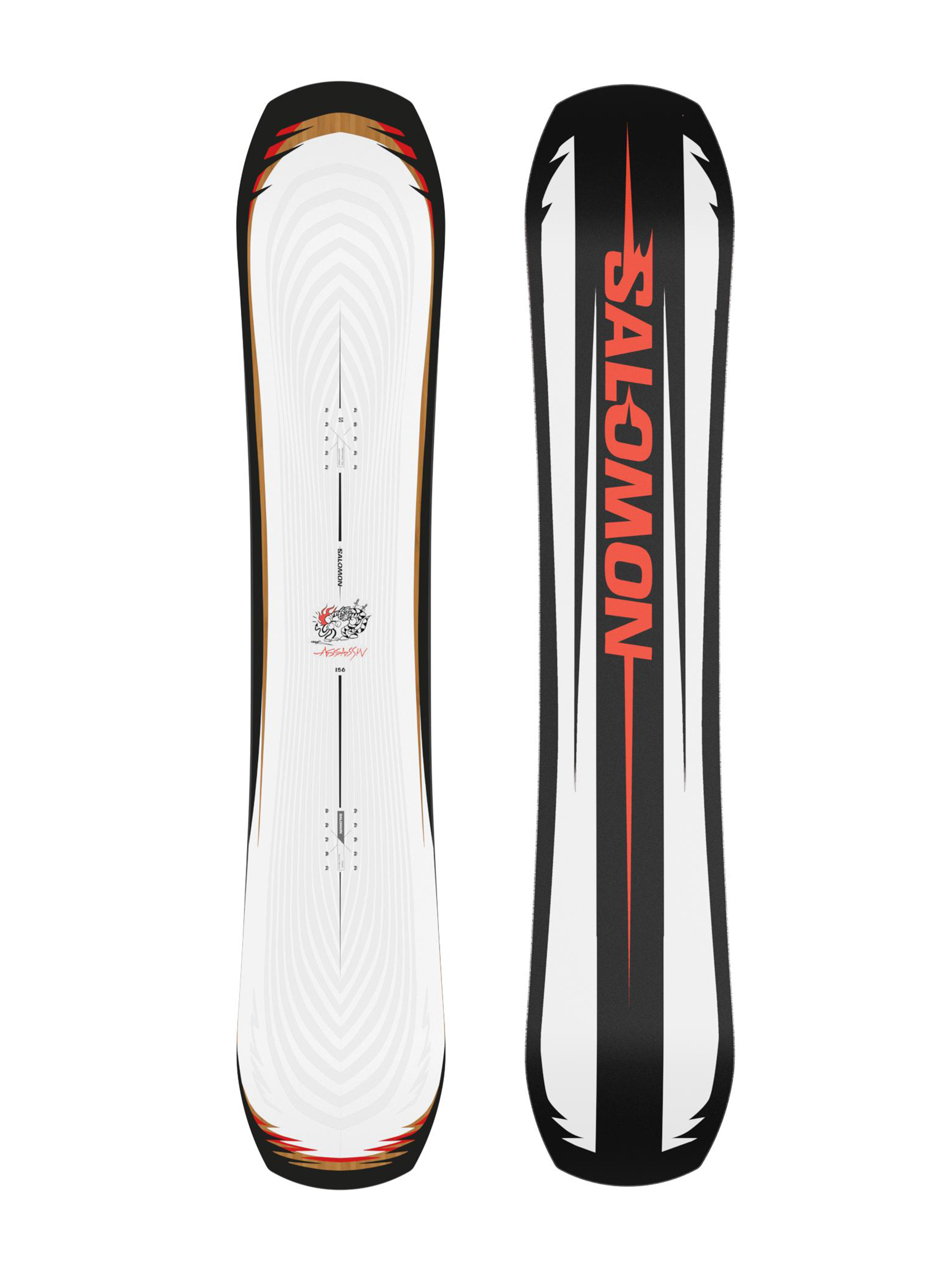 Snowboard Salomon Assassin - alb (black/red)