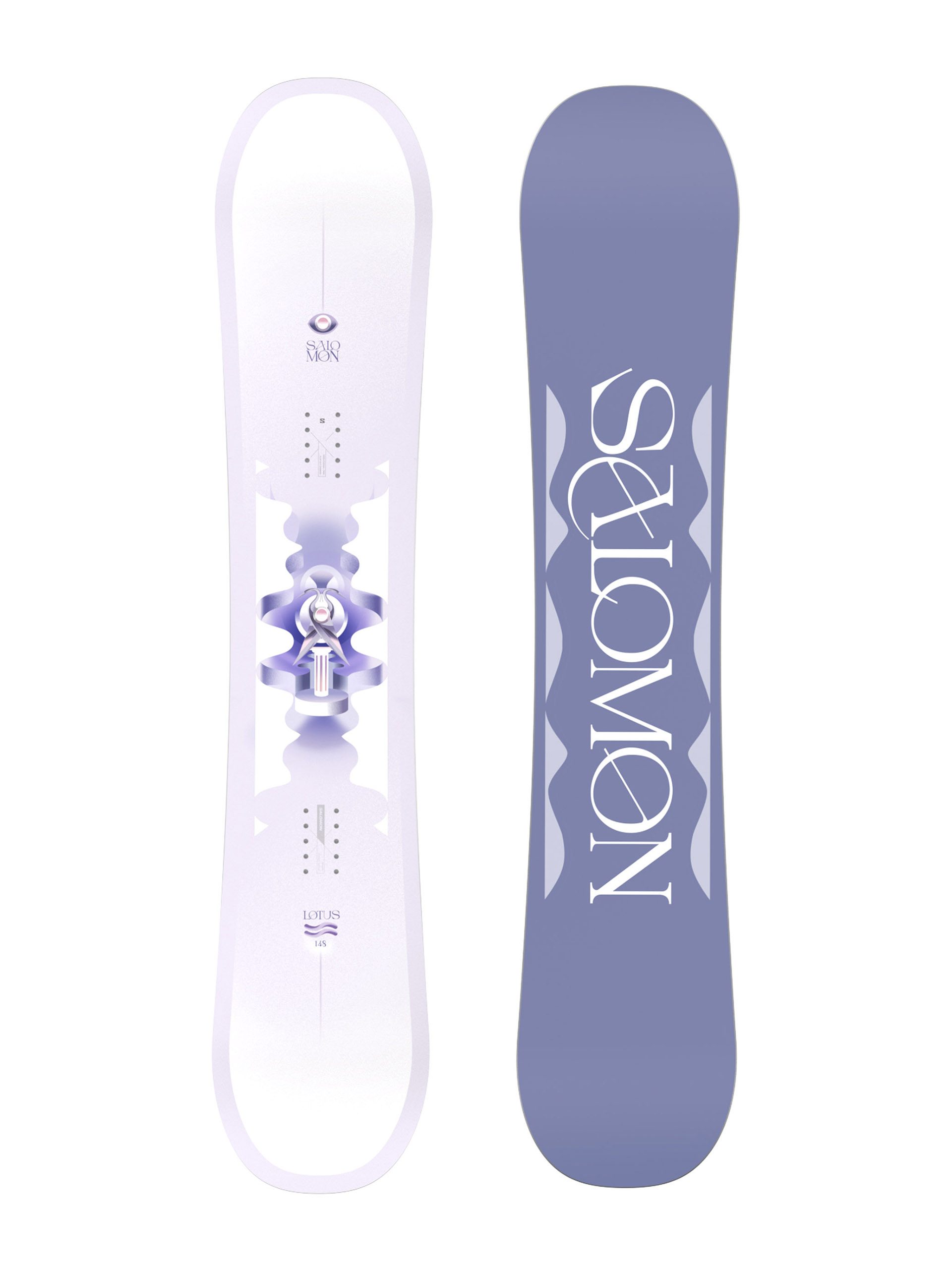 Snowboard Salomon Lotus Wmn - violet, multicolor