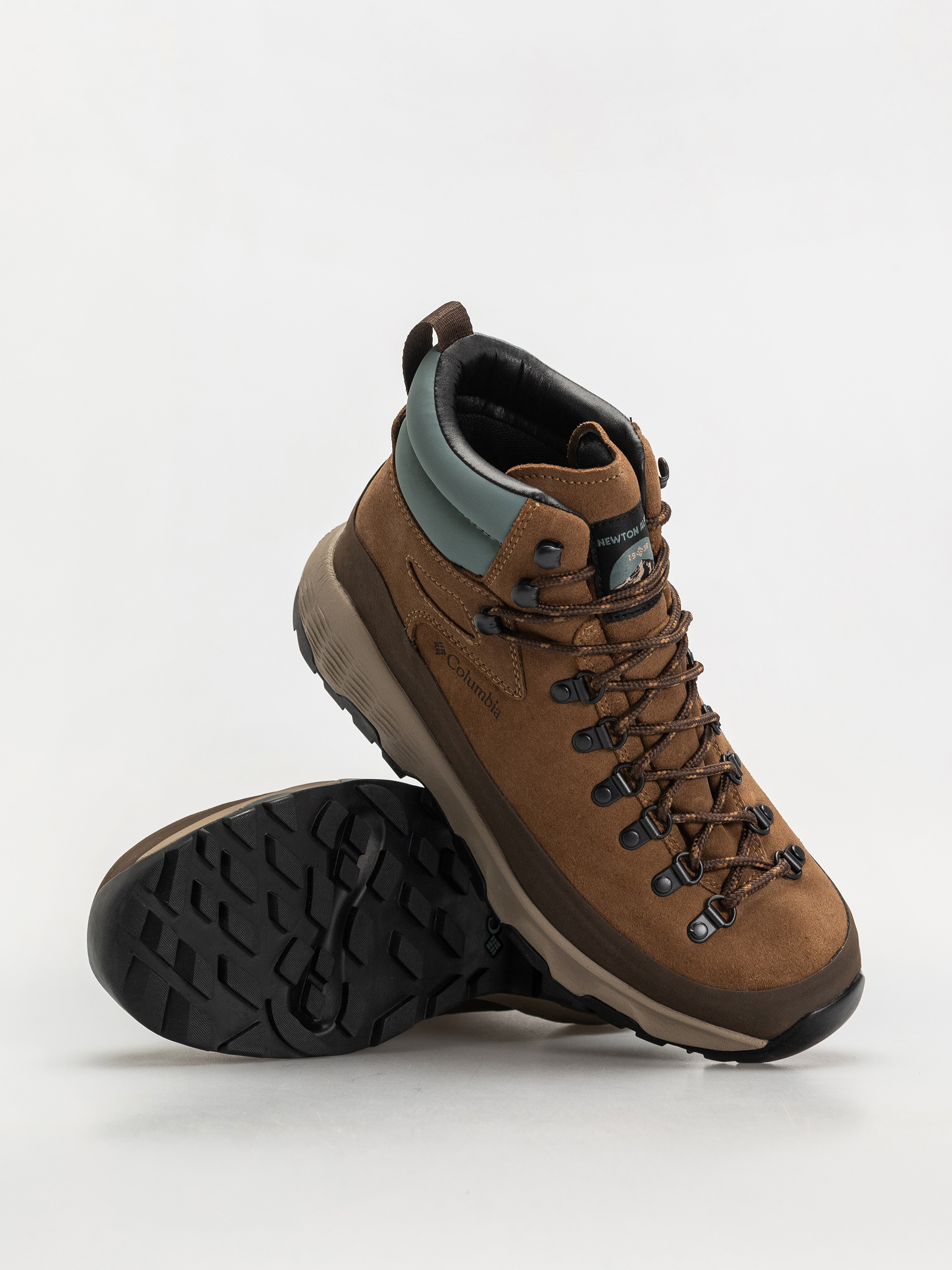 Pantofi Columbia Newton Alpine PT (light brown/metal)
