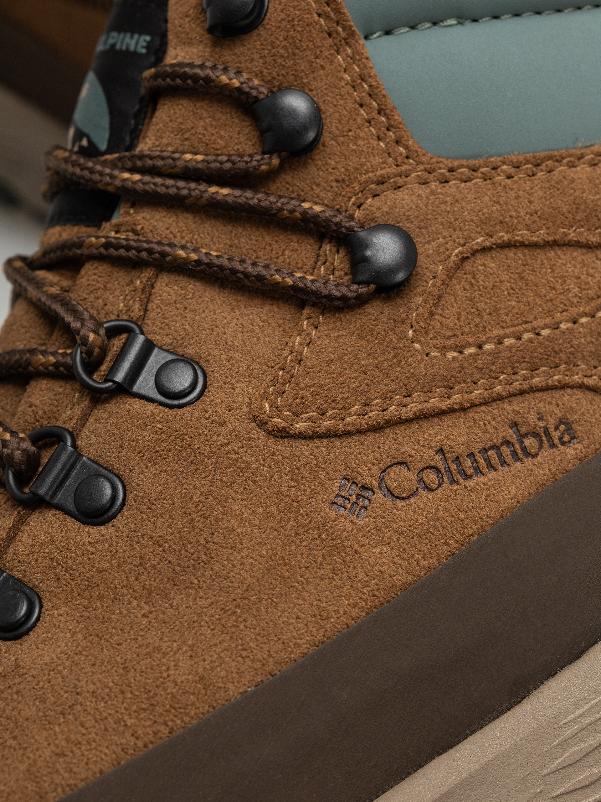 Pantofi Columbia Newton Alpine PT (light brown/metal)