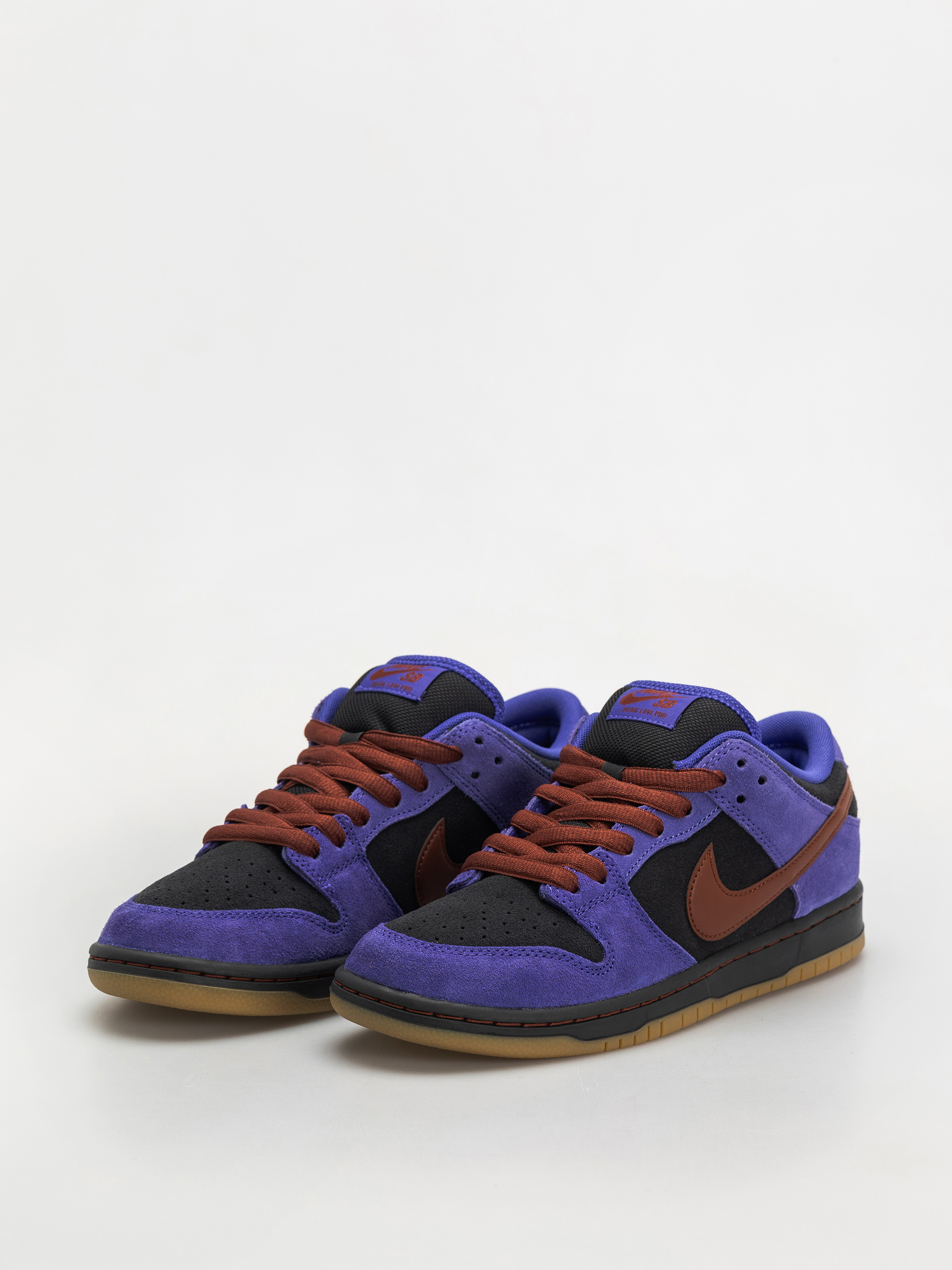 靴 NikeSB DunkLowProPersian Violet/Cinnamon Pantofi Nike SB Dunk Low Pro - negru, violet (persian violet