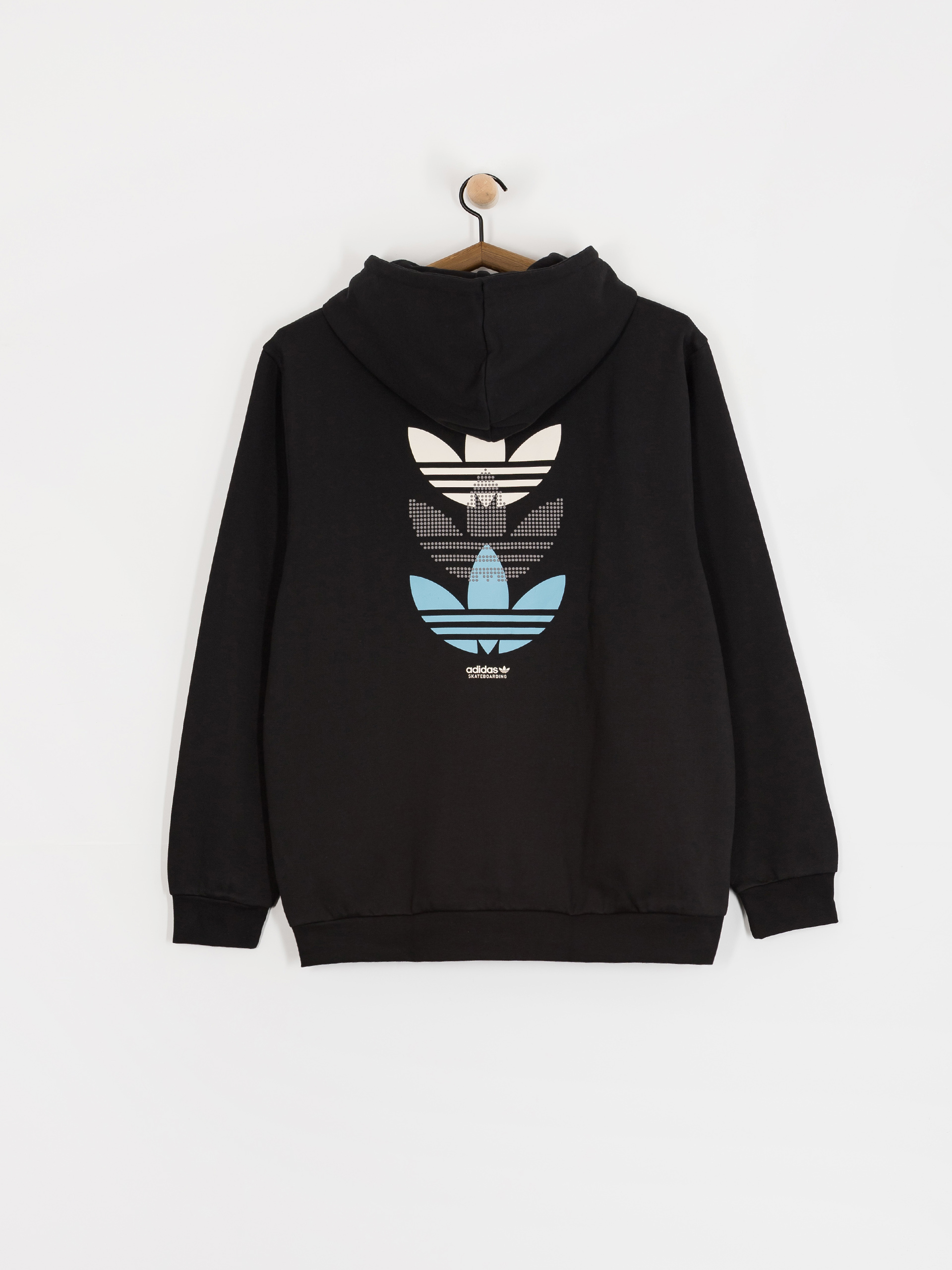Hanorac cu glugă adidas Trip Tre HD (black/preblu)
