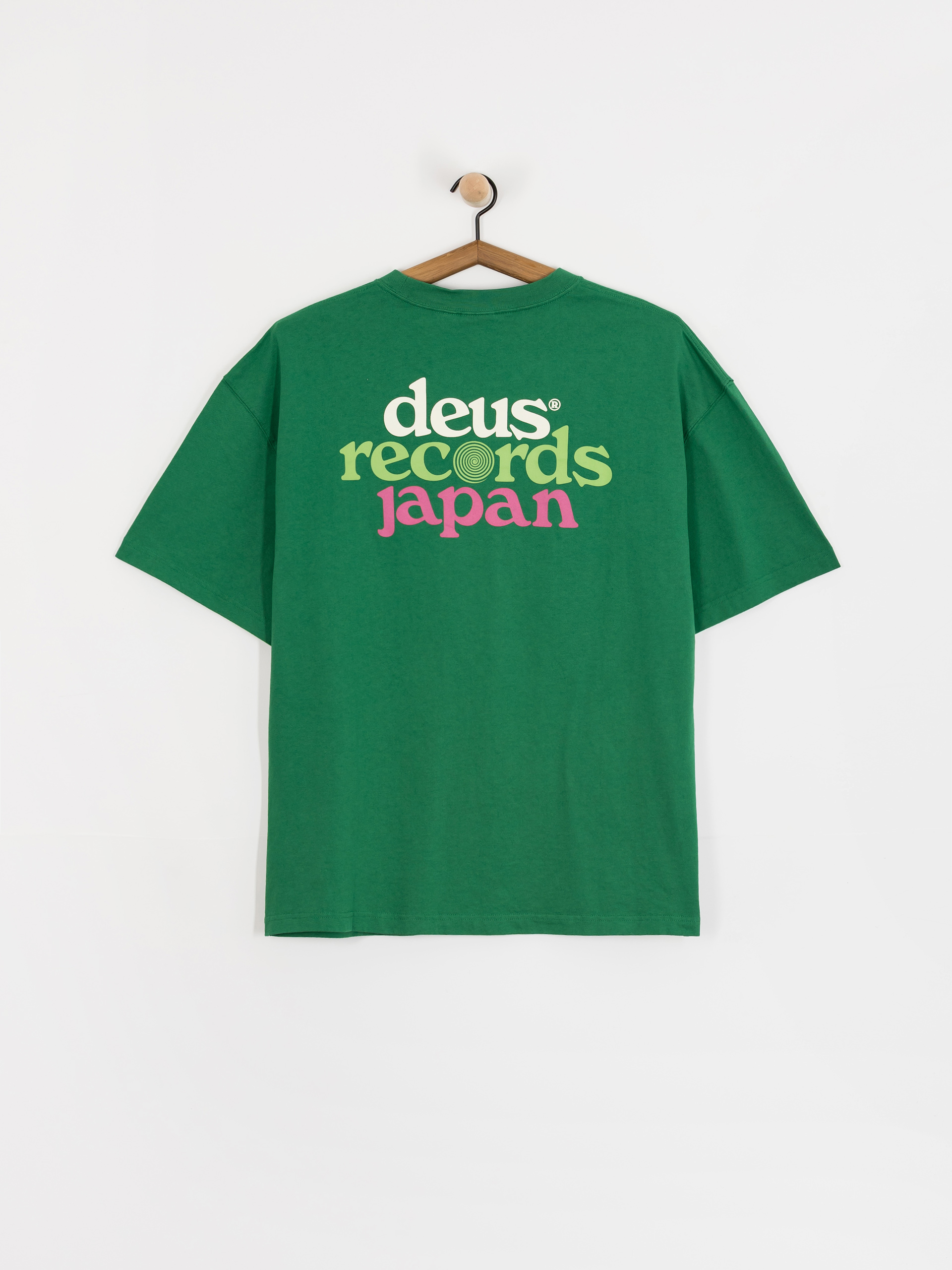 Tricou Deus Ex Machina Strata (verdant green)