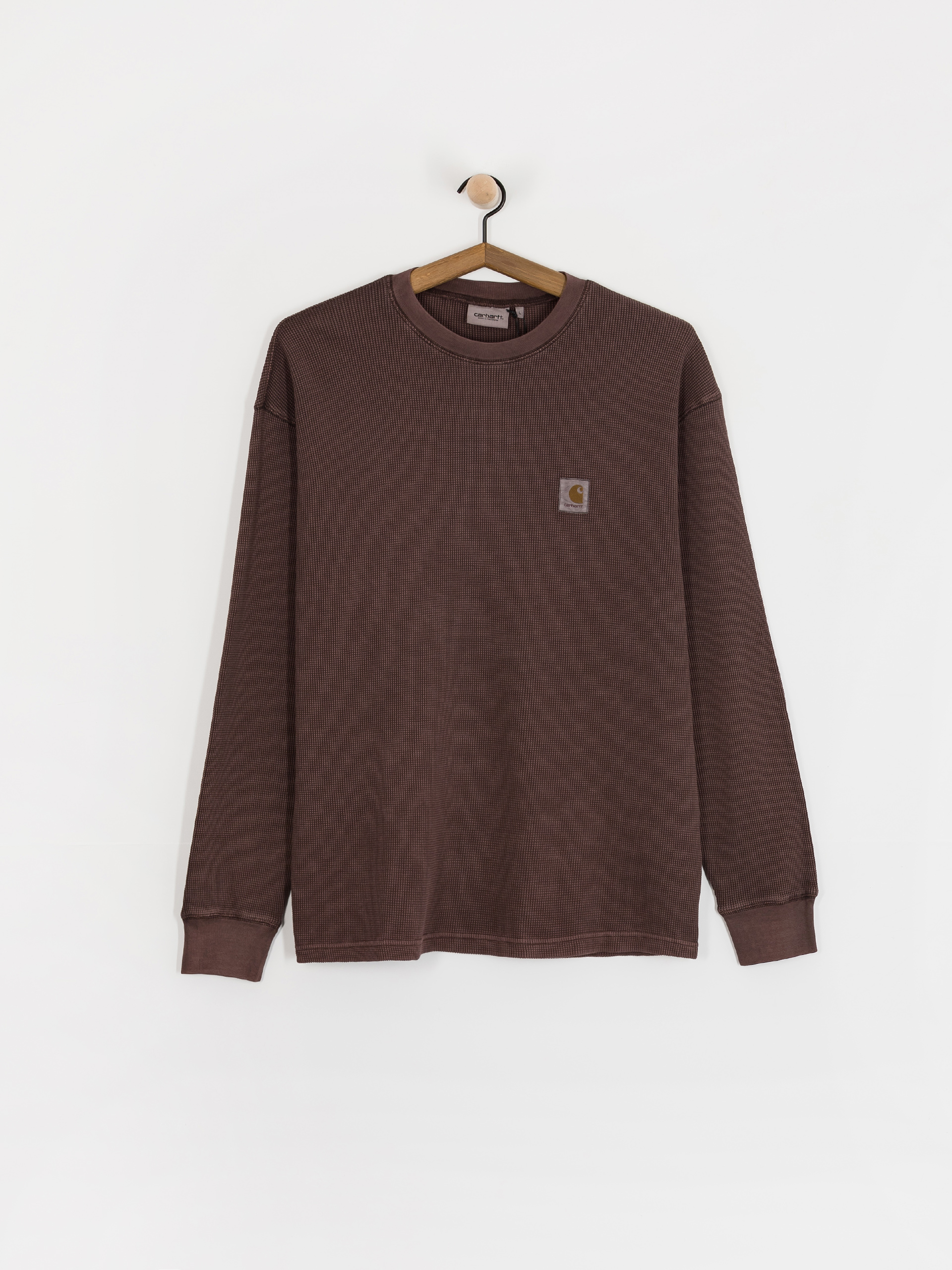 Longsleeve Carhartt WIP Vista Waffle (palisander/garment dyed)