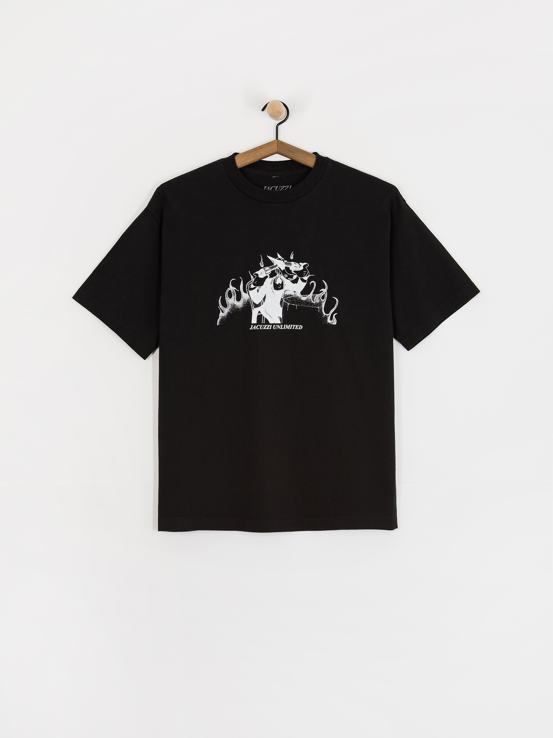 Tricou Jacuzzi Headache Garment Dye Premium (black)