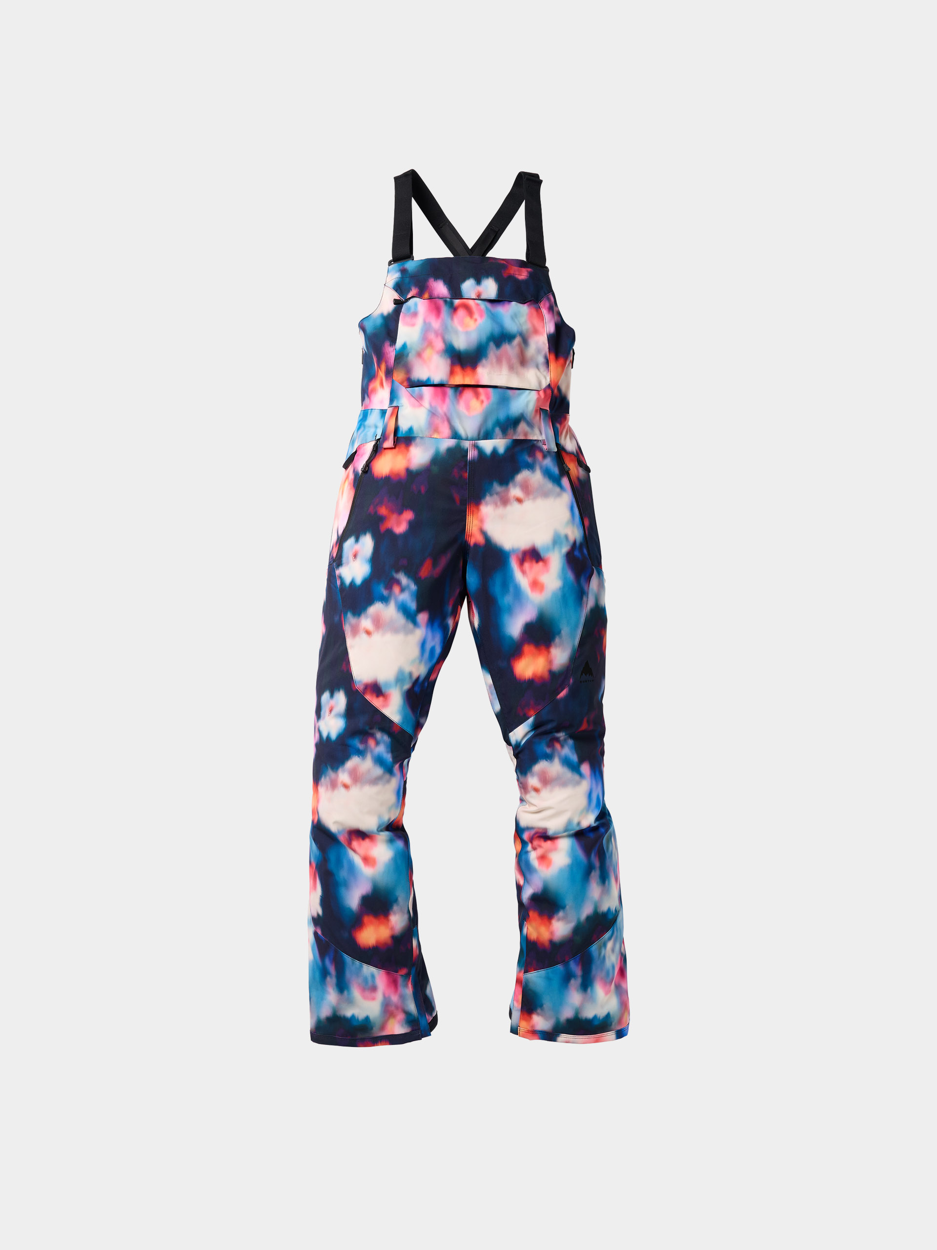Pantaloni pentru snowboard Burton Reserve 2L Stretch Bibs Wmn (floral blur)