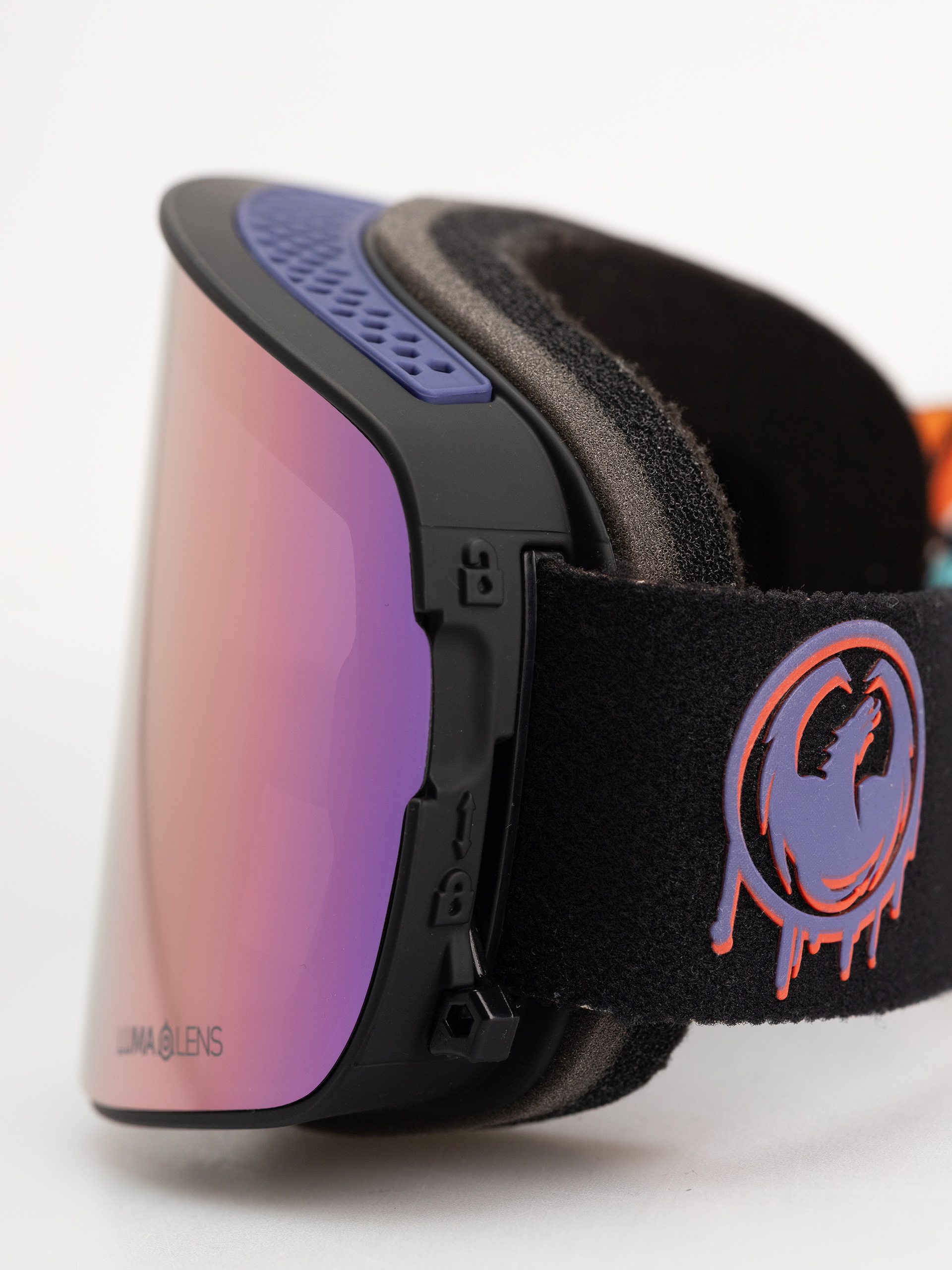 Ochelari pentru snowboard Dragon NFX2 (rattled/lumalens purple ion+lumalens violet)