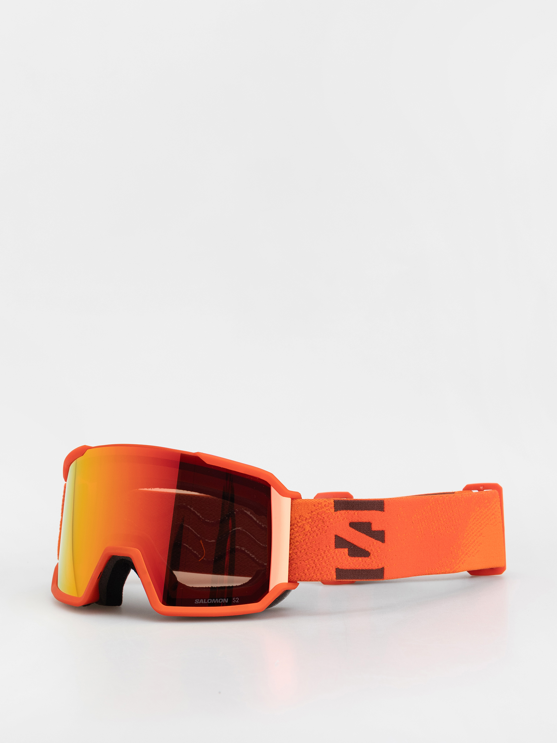 Ochelari pentru snowboard Salomon S/View 3 (cherry tomato/mid red)