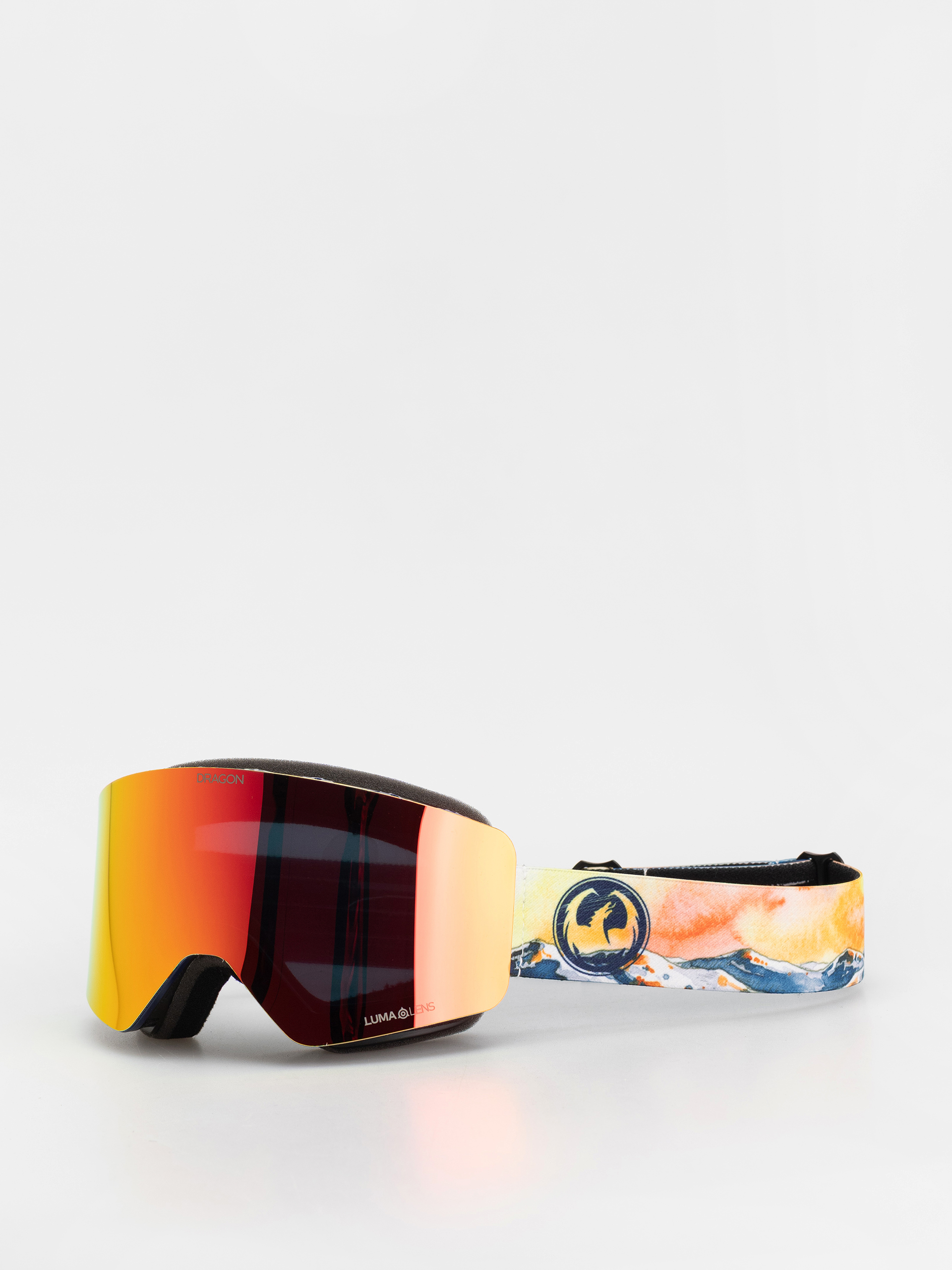 Ochelari pentru snowboard Dragon R1 OTG (powcollab25/lumalens red ion+lumalens flash blue)