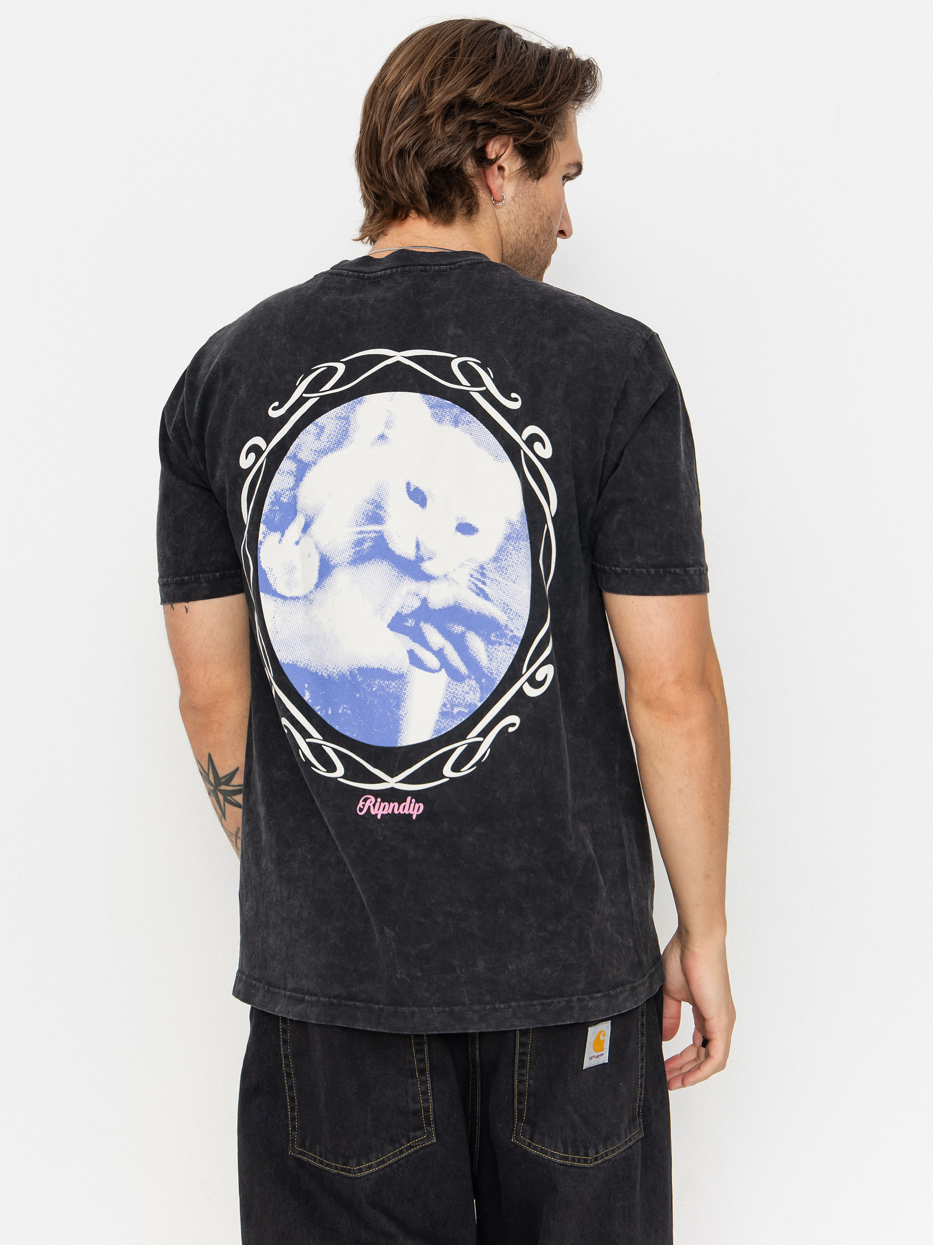 Tricou RipNDip Memories (black vintage wash)