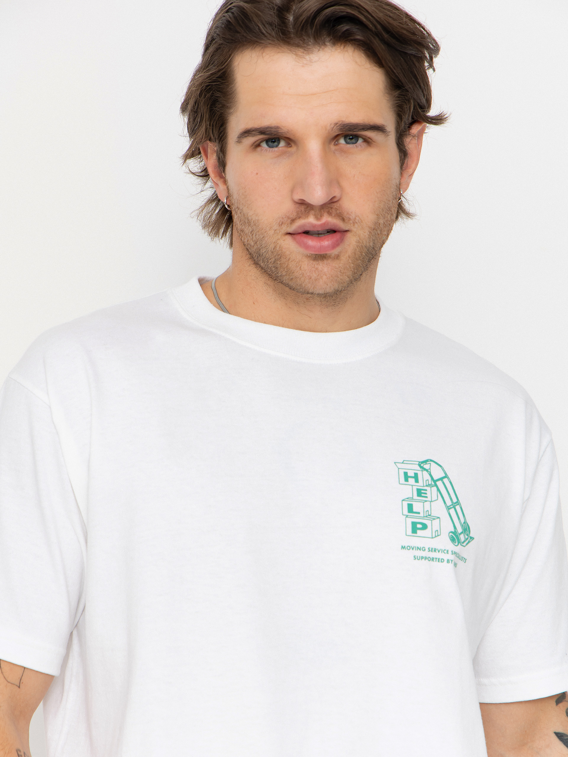 Tricou Vans Moving Co (white)