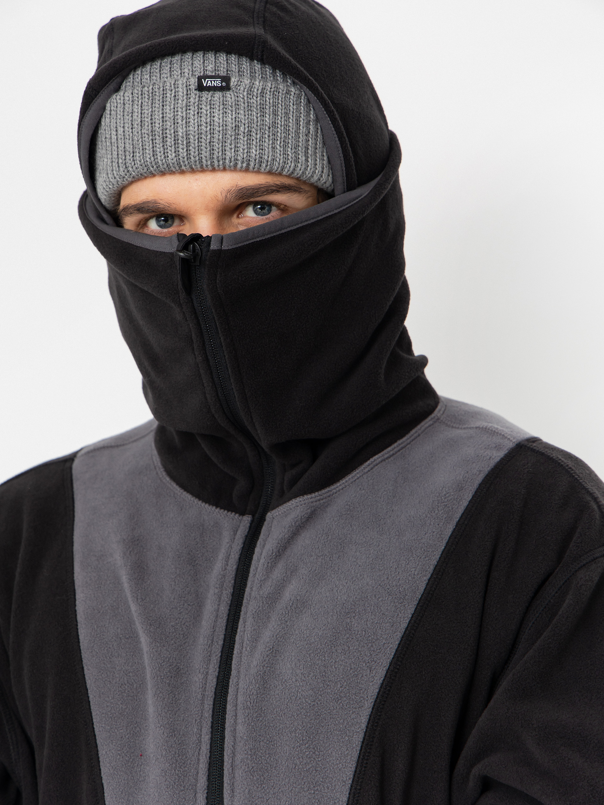 Pentru bărbați Hanorac din fleece Vans Mte Warrens Balaclava (black)