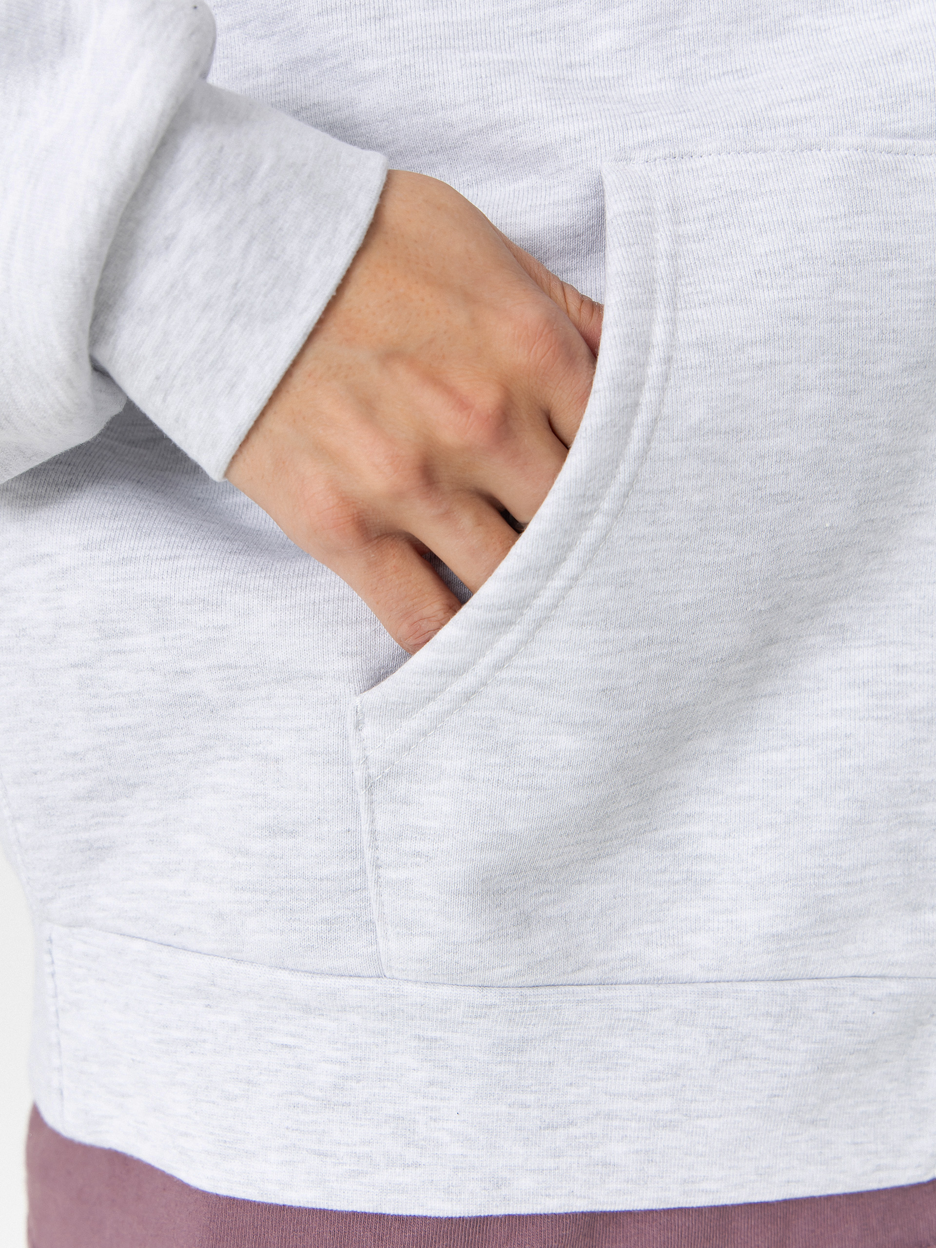 Hanorac cu glugă OBEY Gaze Extra Heavy ZHD (ash grey)