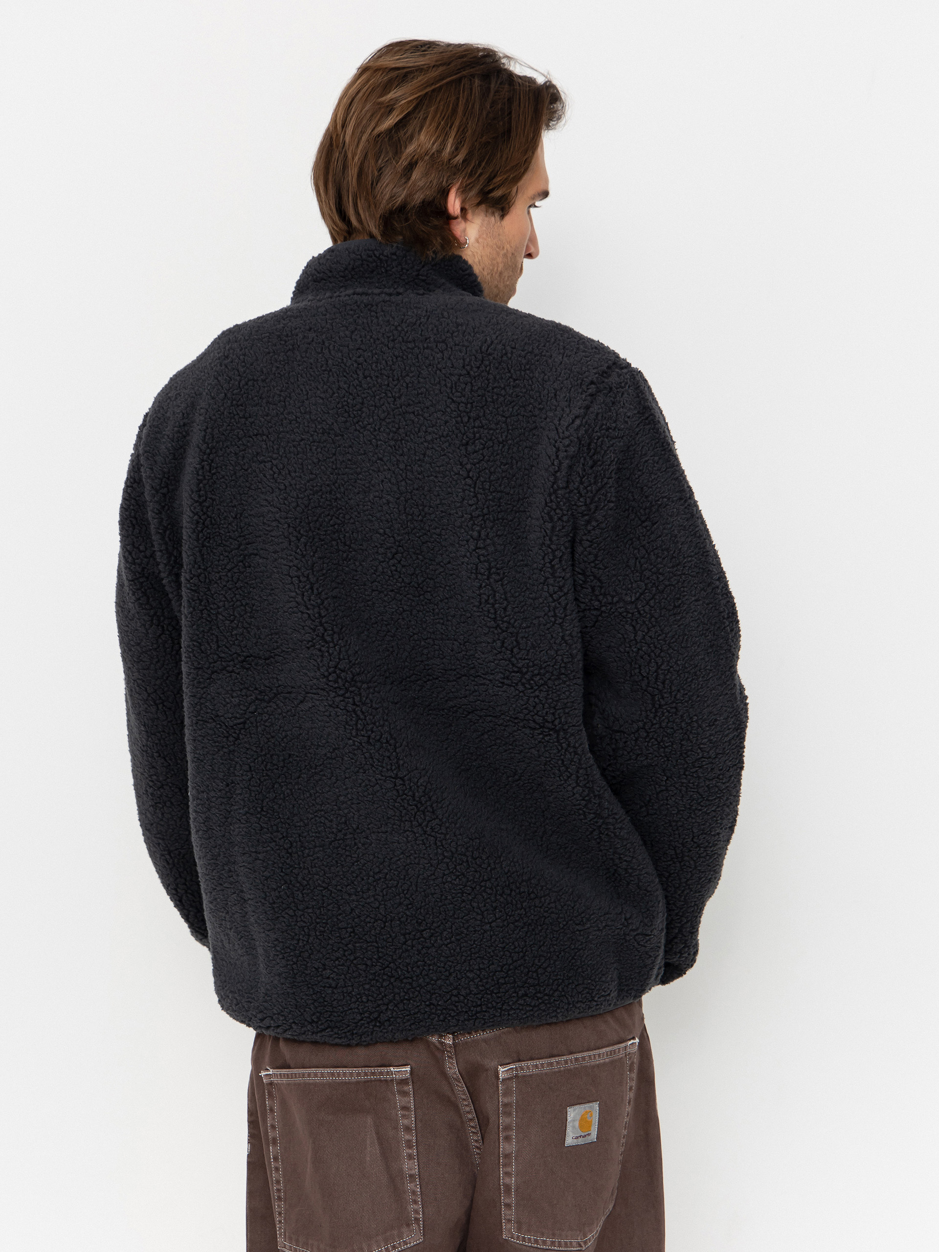 Hanorac cu glugă Volcom Storm Stone ZHD (asphalt black)