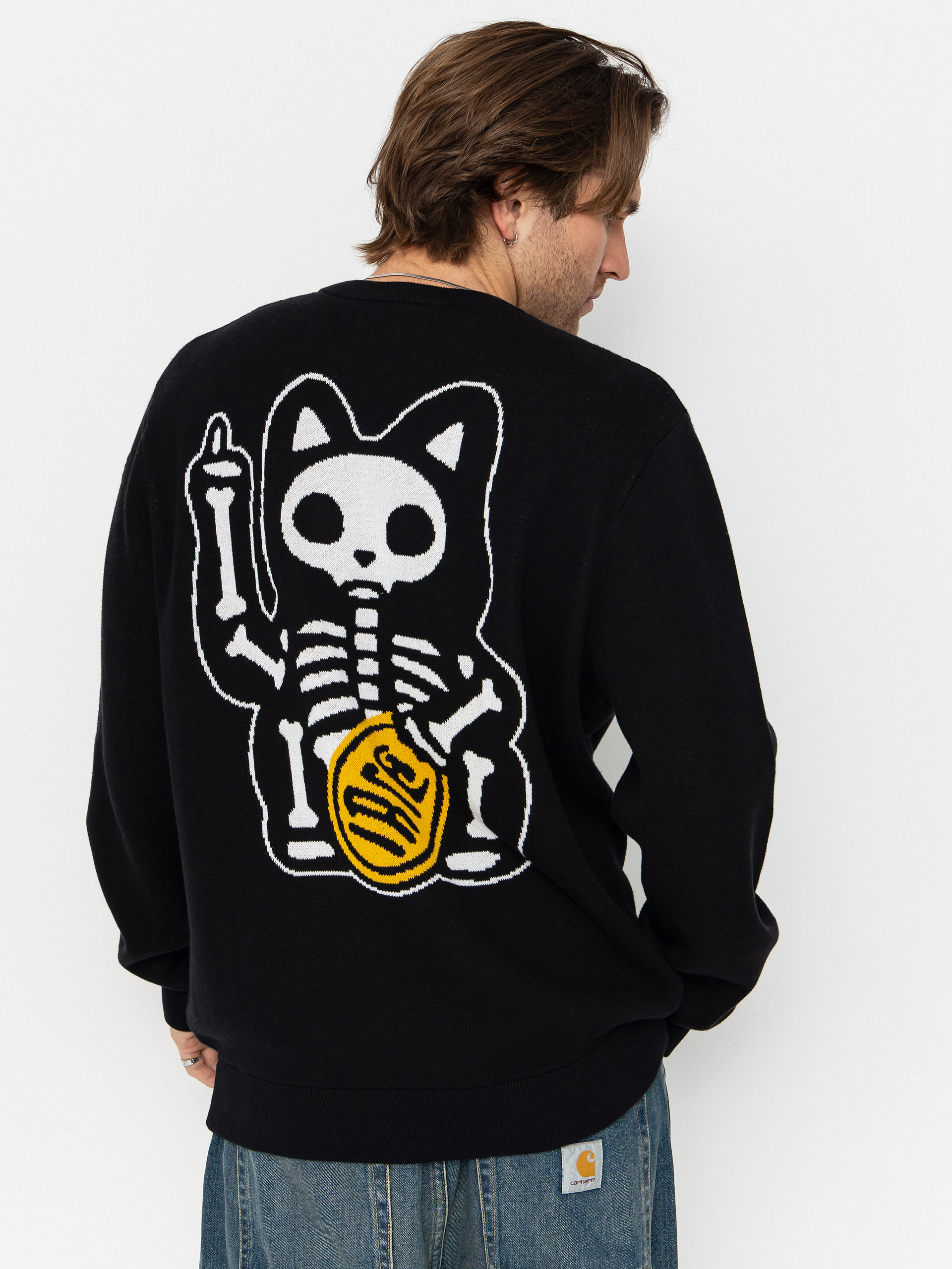Pulover Iriedaily To The Bone (black)