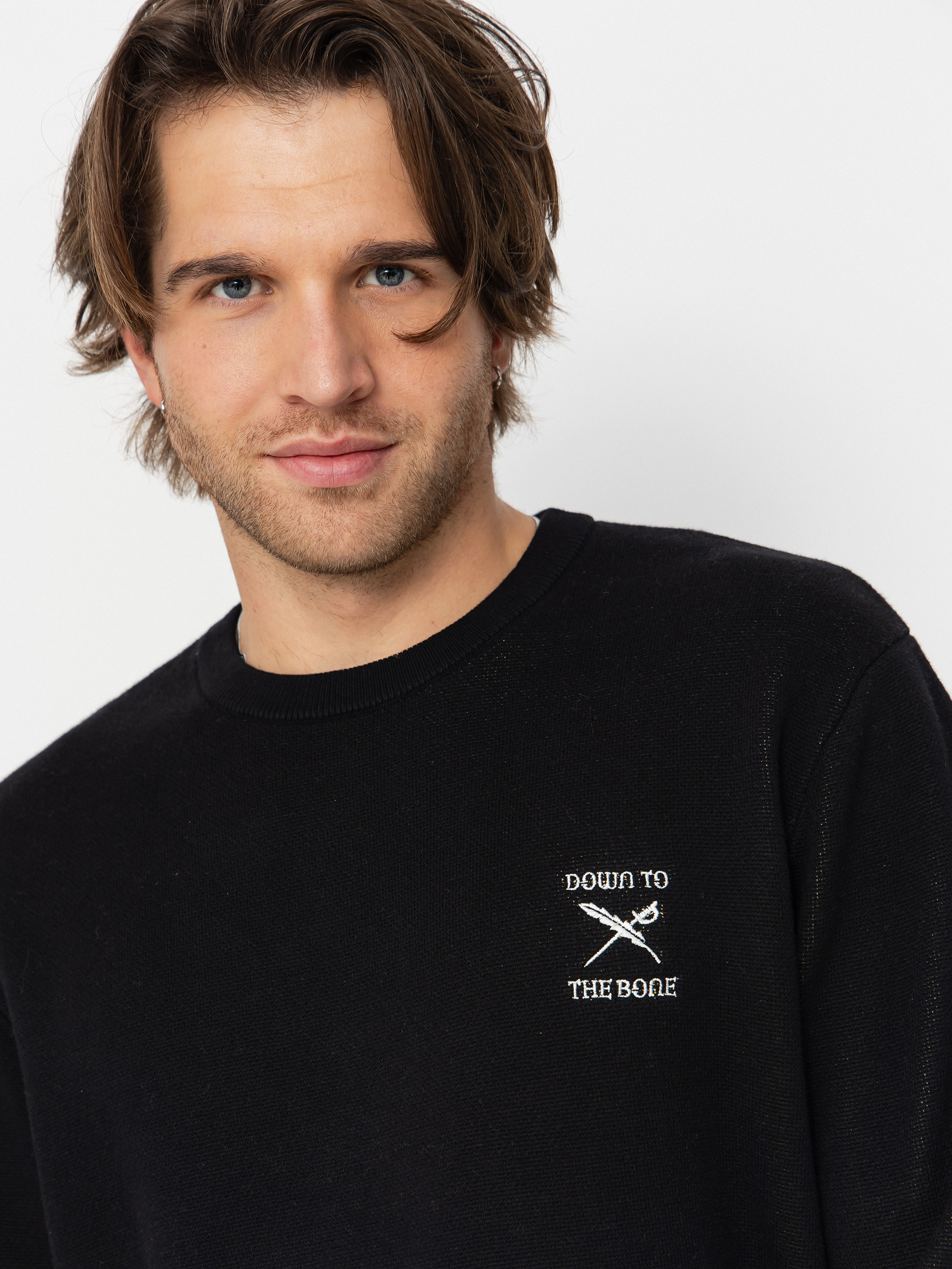 Pulover Iriedaily To The Bone (black)