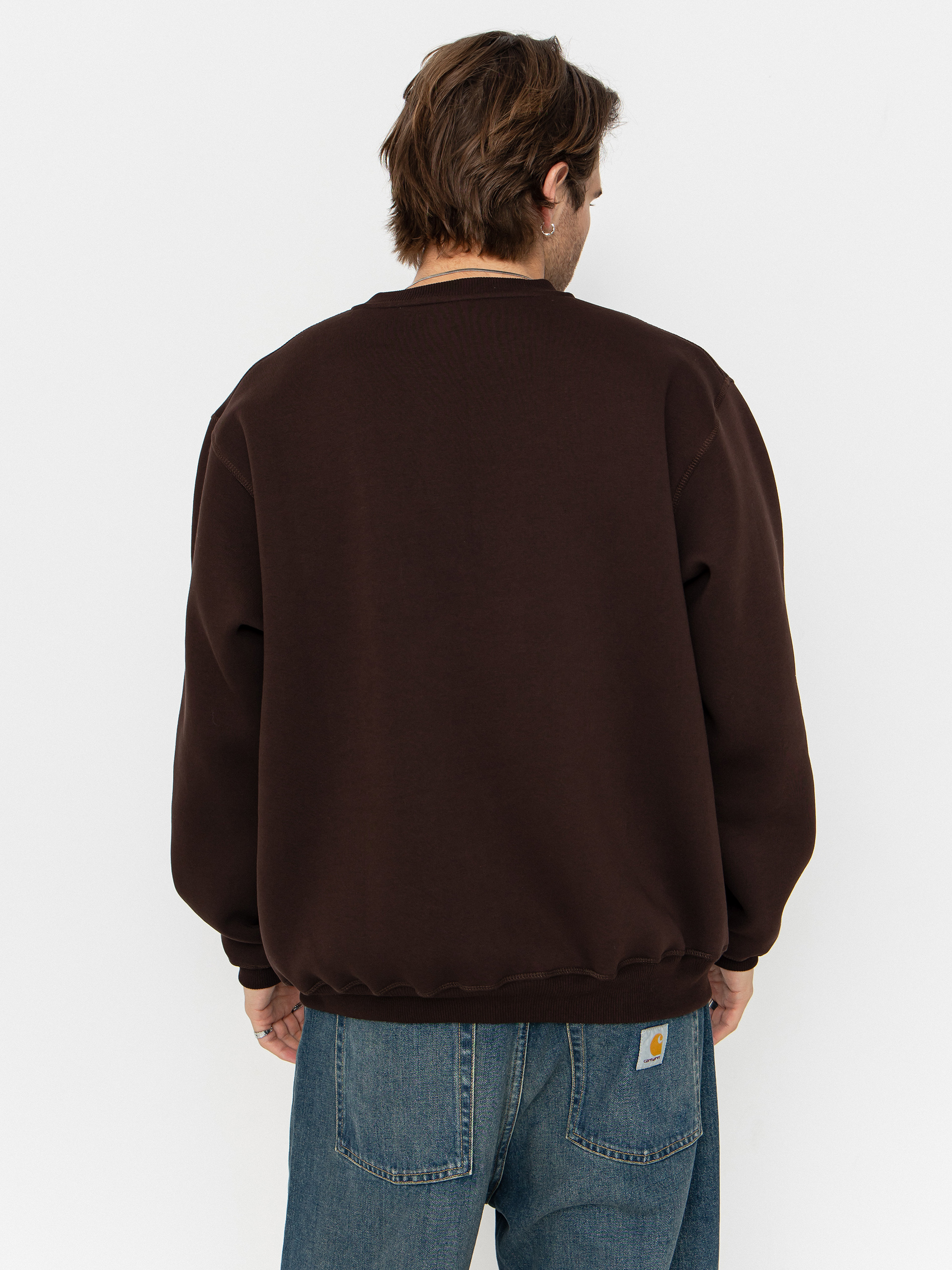 Hanorac Youth Skateboards Skate Rat Crew (chocolate)