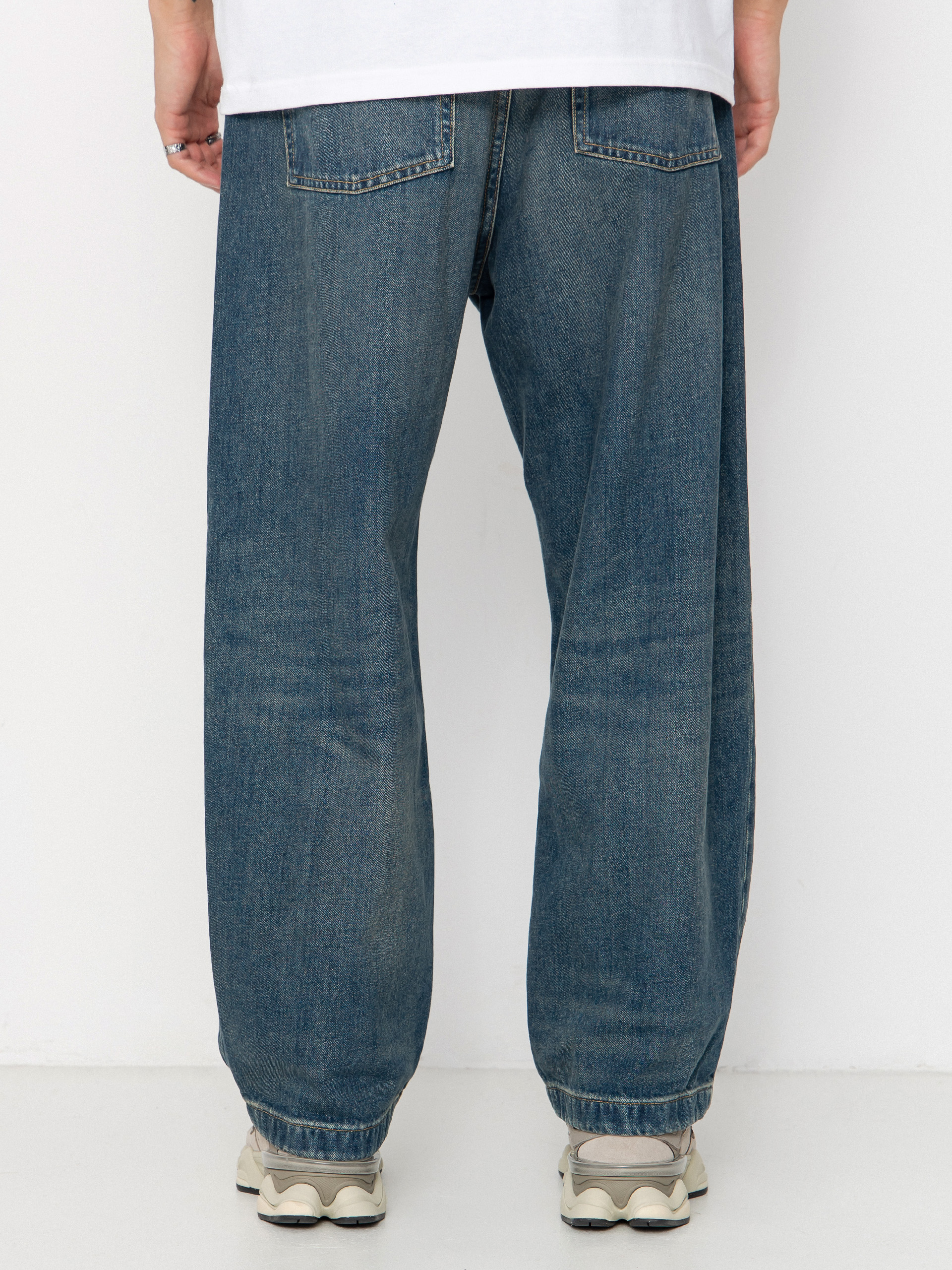 Pantaloni Carhartt WIP Brandon (blue/worn used wash)