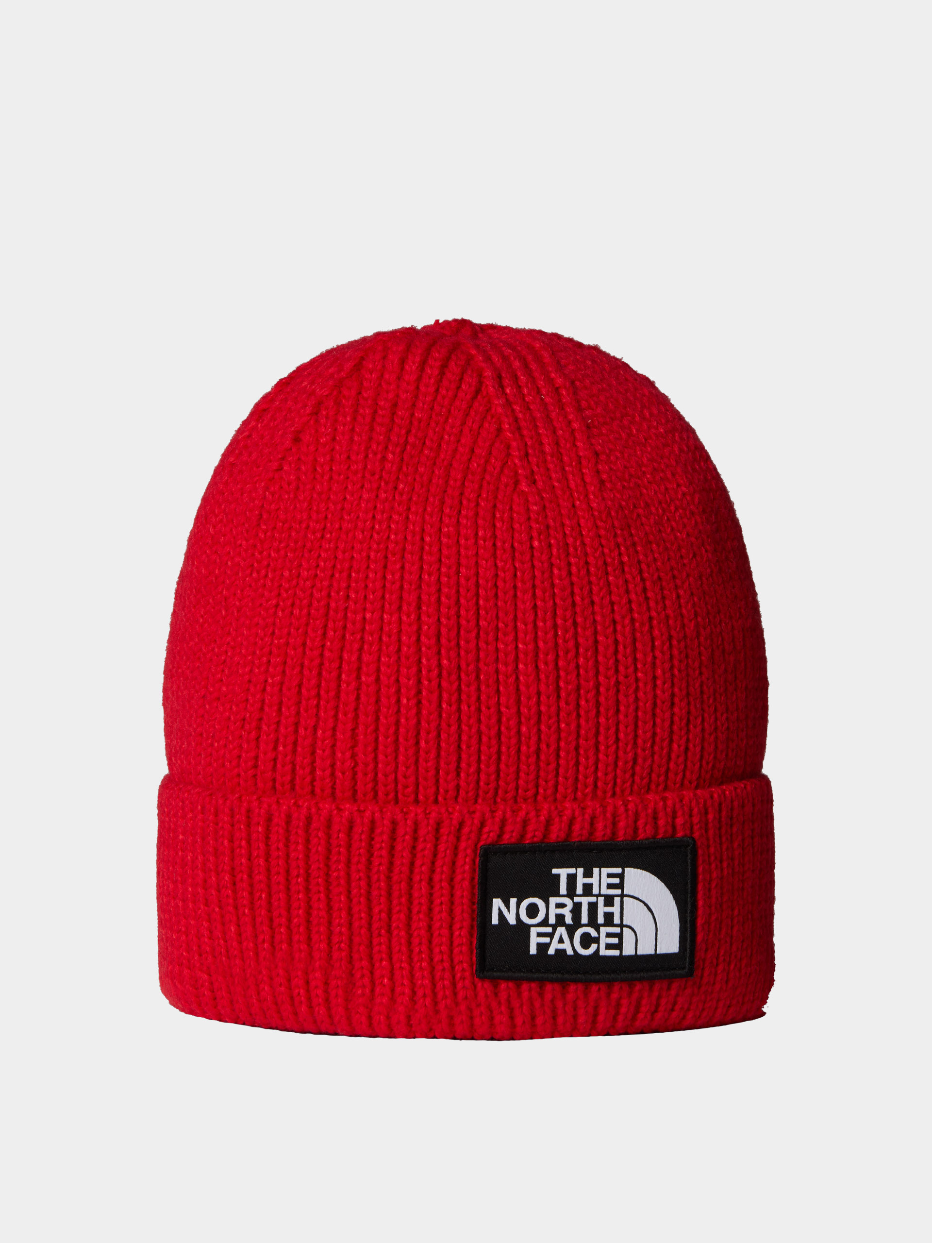 Căciulă The North Face Tnf Logo Box Cuffed (tnf red)