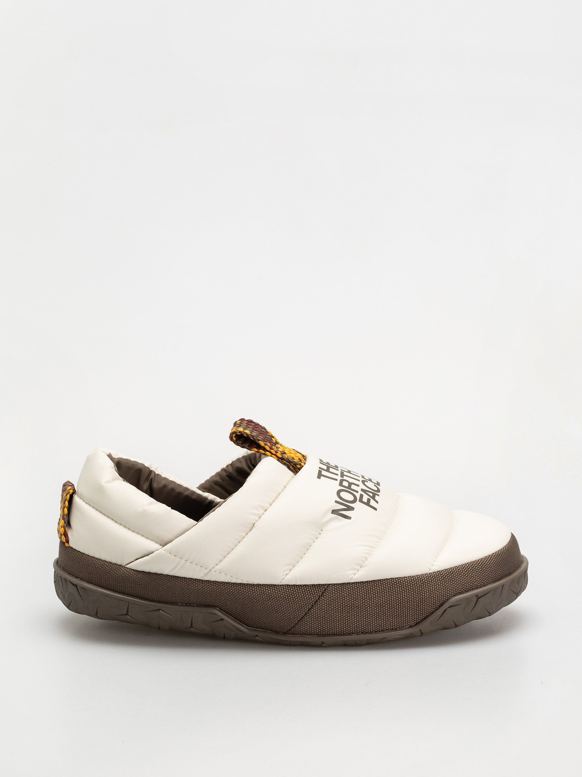 Pantofi The North Face Nuptse Mule Wmn (white dune/mocha brown)