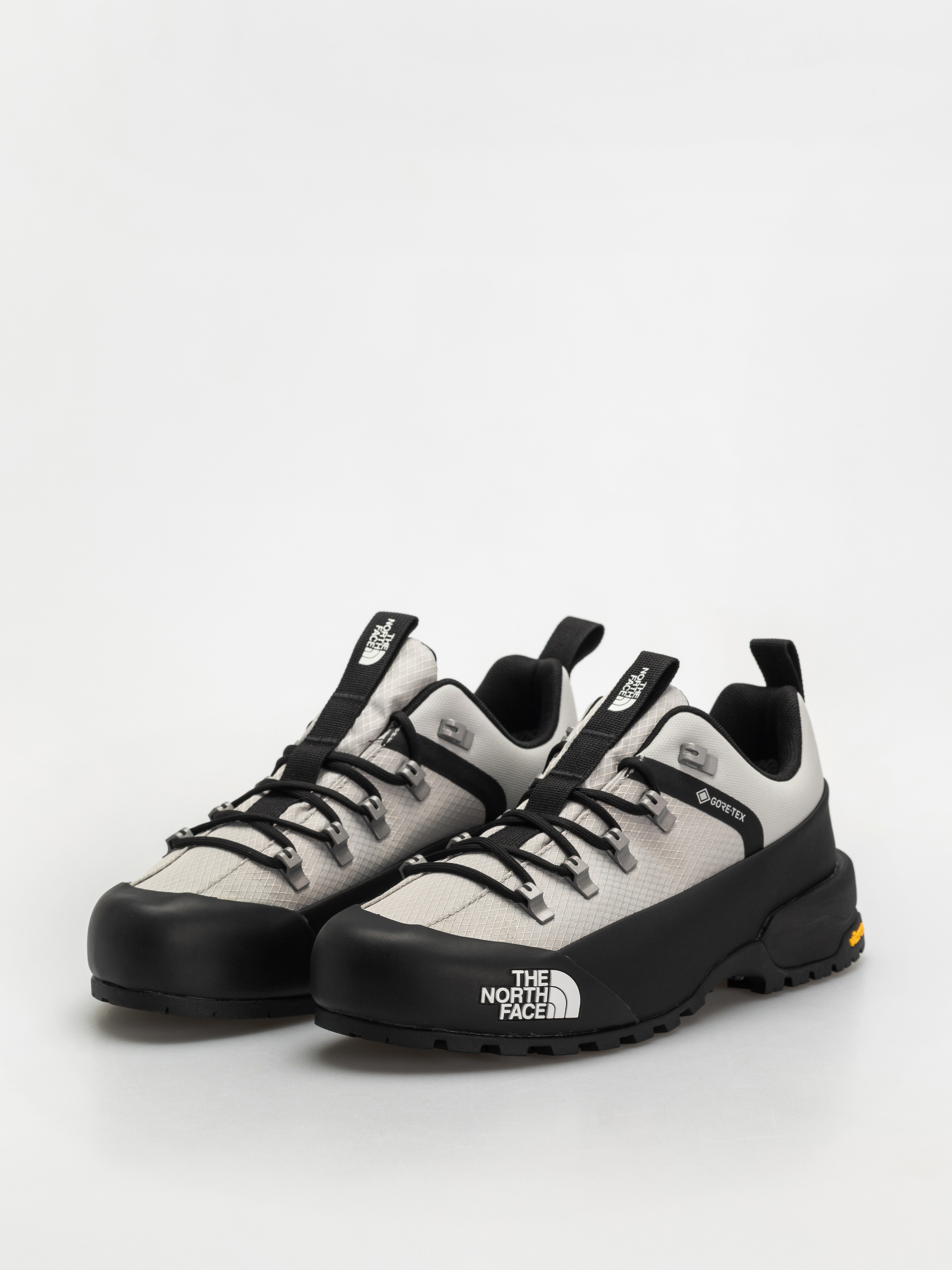 Pantofi The North Face Glenclyffe Low Gore Tex (high rise grey/tnf red)