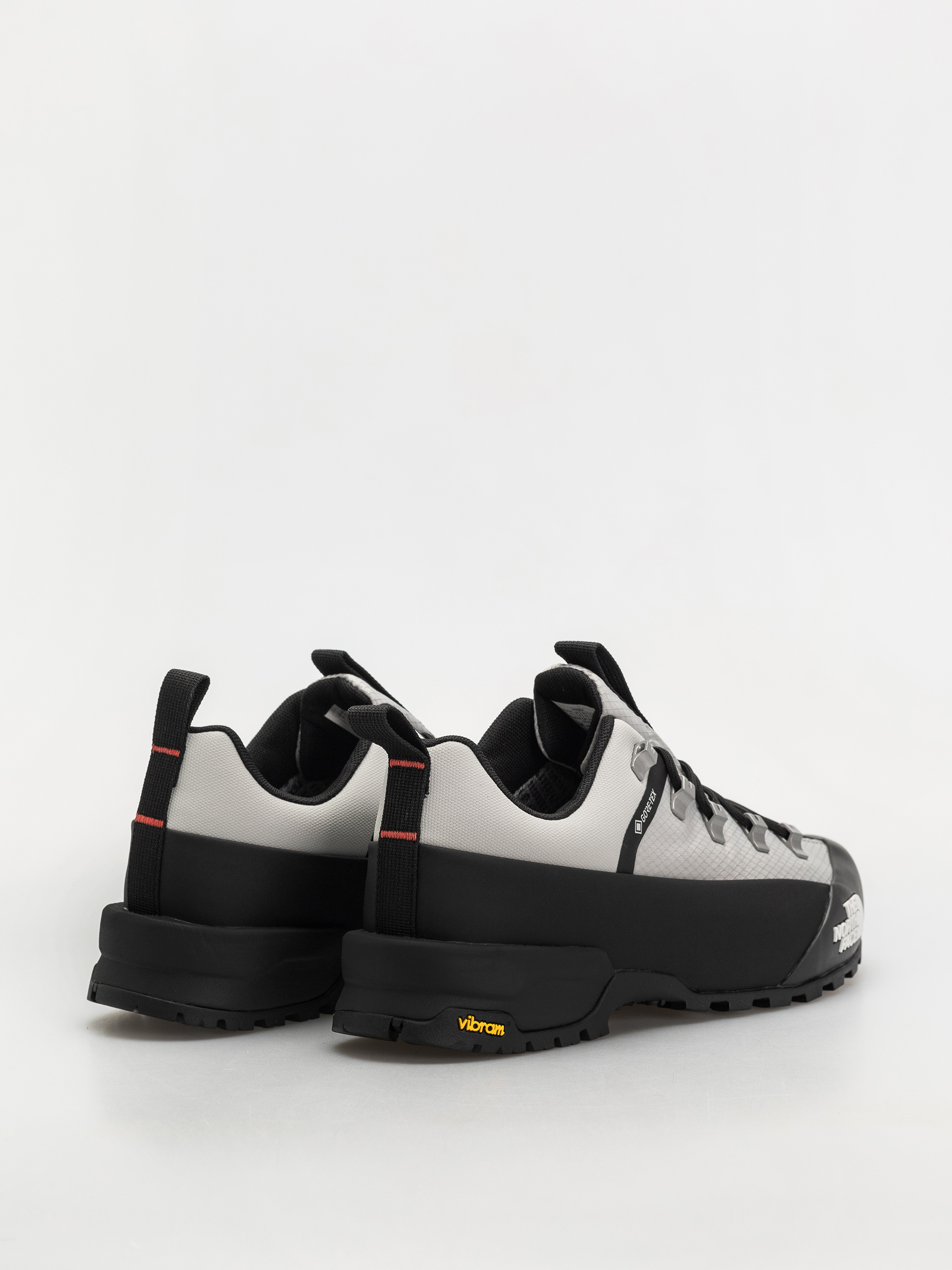 Pantofi The North Face Glenclyffe Low Gore Tex (high rise grey/tnf red)