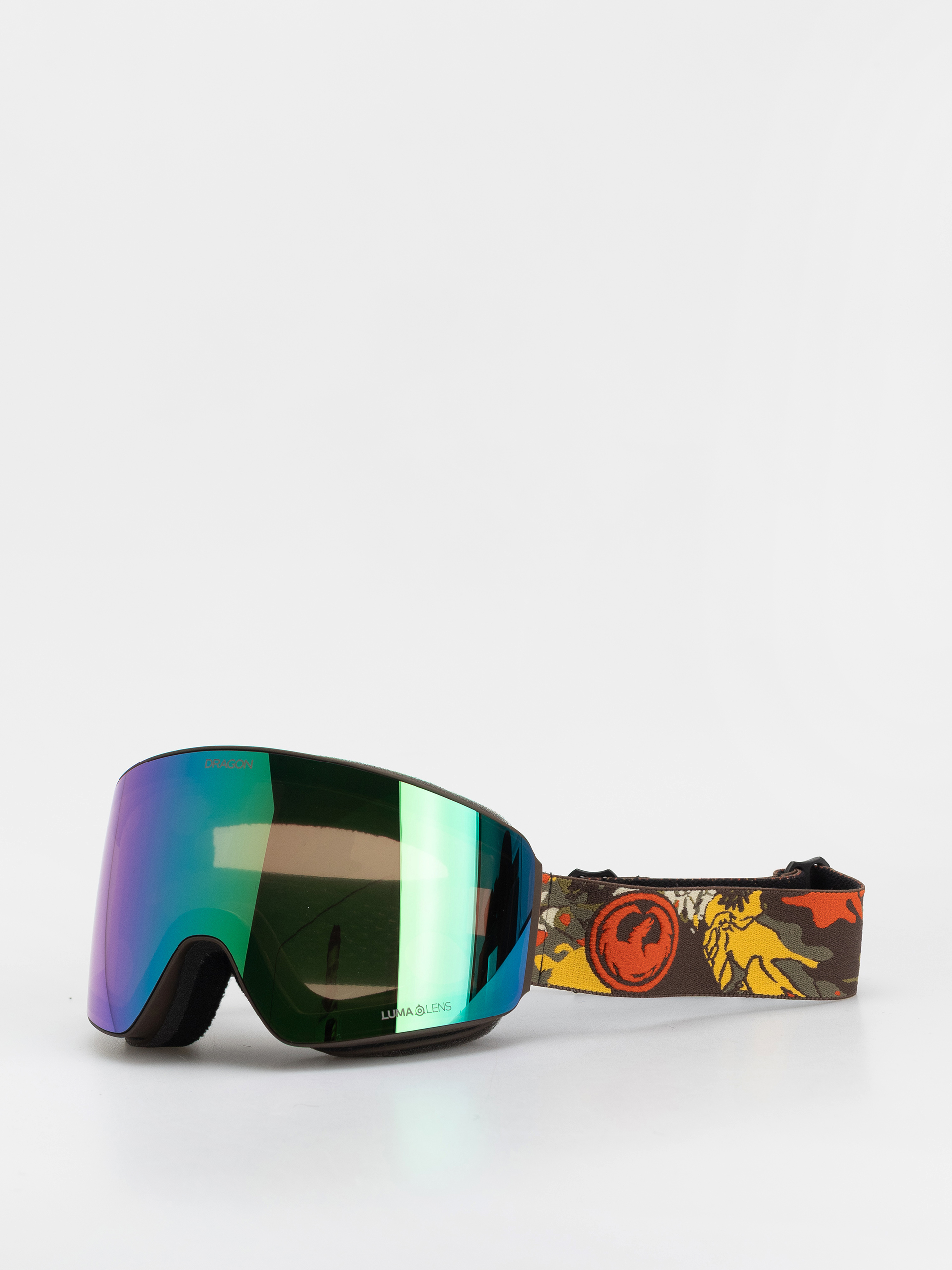 Ochelari pentru snowboard Dragon PXV (leafycamo/lumalens green ion+lumalens violet)