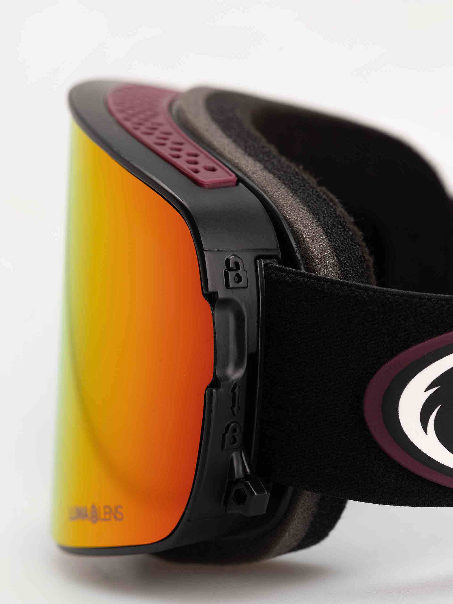 Ochelari pentru snowboard Dragon NFX2 (oldskool/lumalens red ion+lumalens light rose)