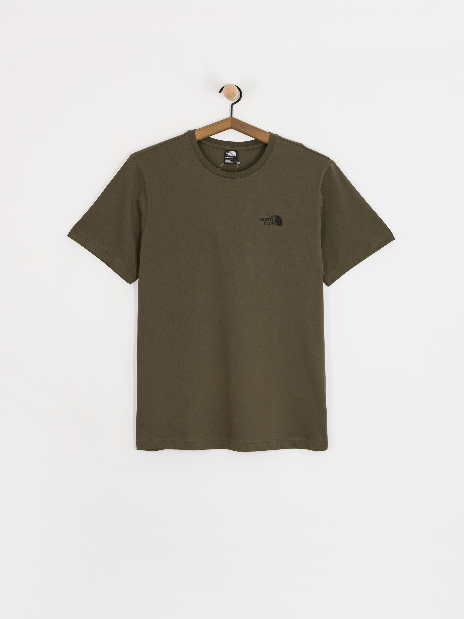 Tricou The North Face Box Nse Edge Of Light Infill (new taupe green/tnf bla)