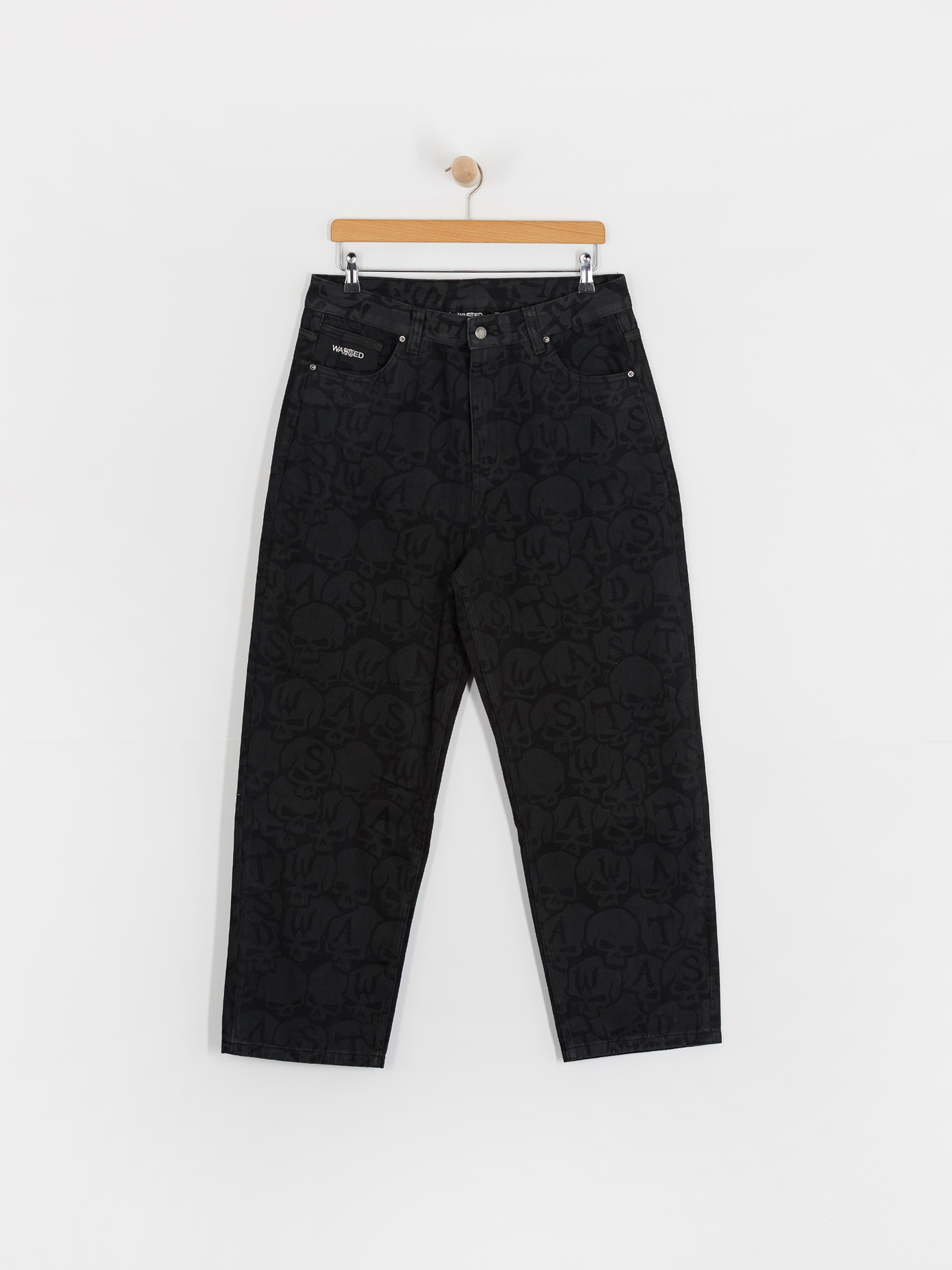 Pantaloni Wasted Paris Bury Casper (black/faded black)