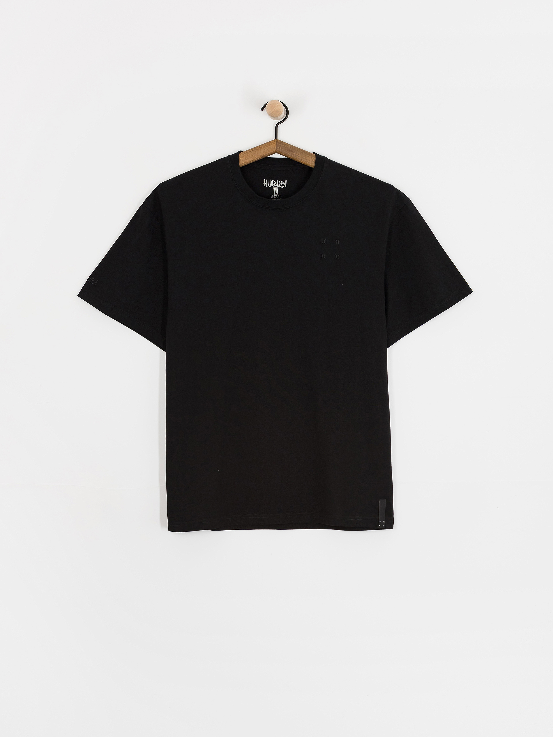 Tricou Hurley Bcnk8 Washed (black)
