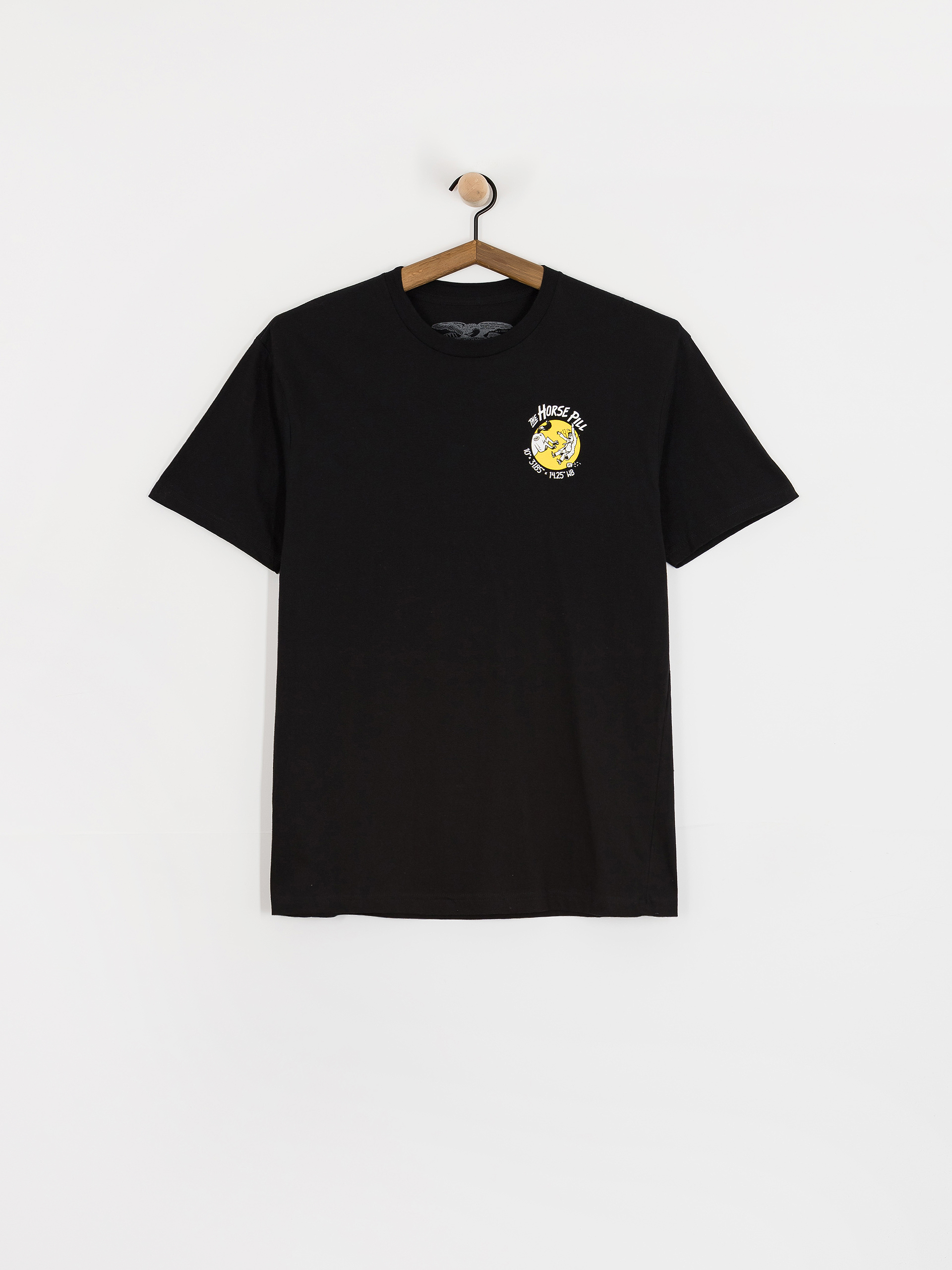 Tricou Antihero Horse Pill (black w/yellow&white prints)