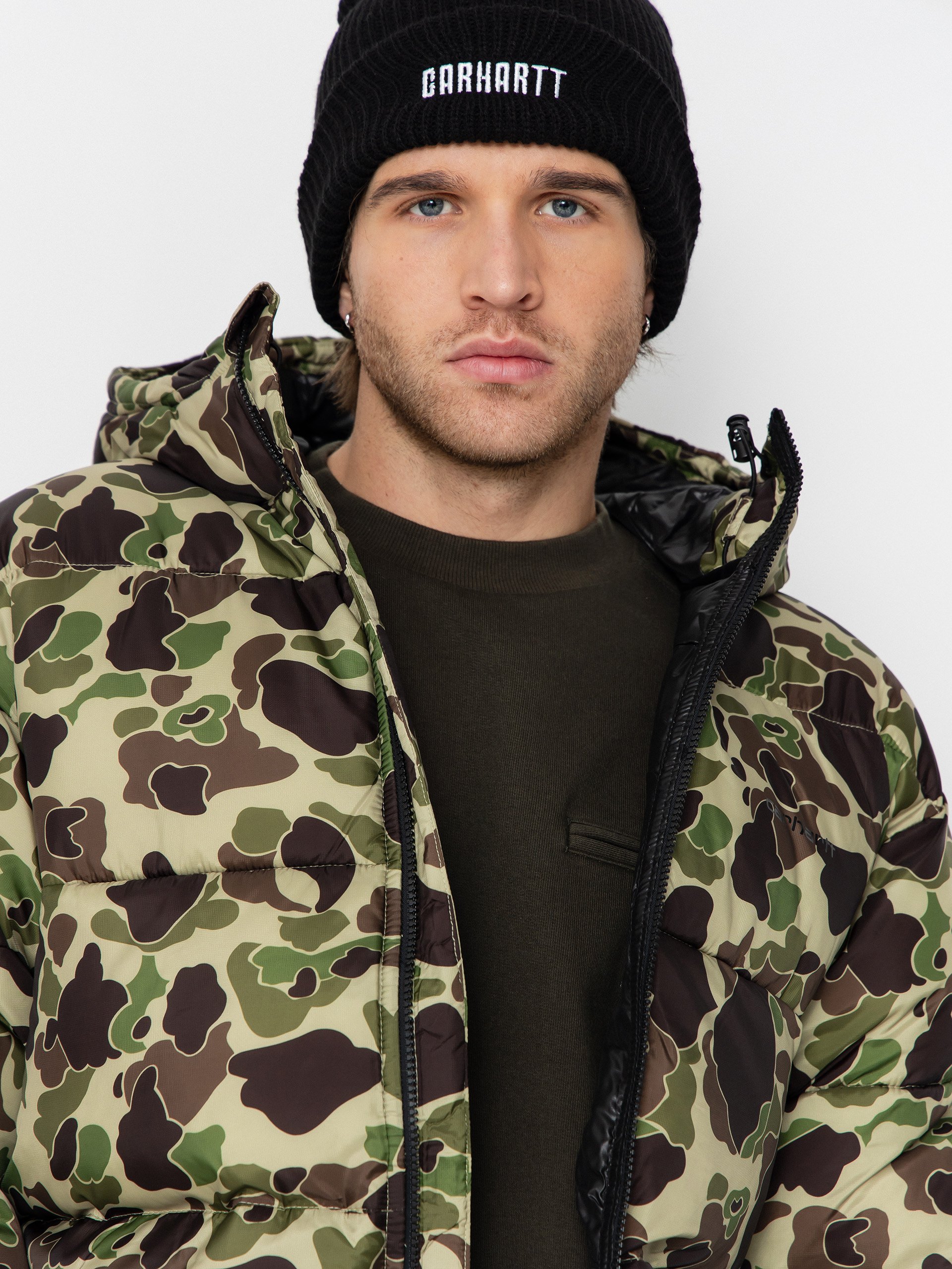Geacă Carhartt WIP Toronto (camo duck/green/black)