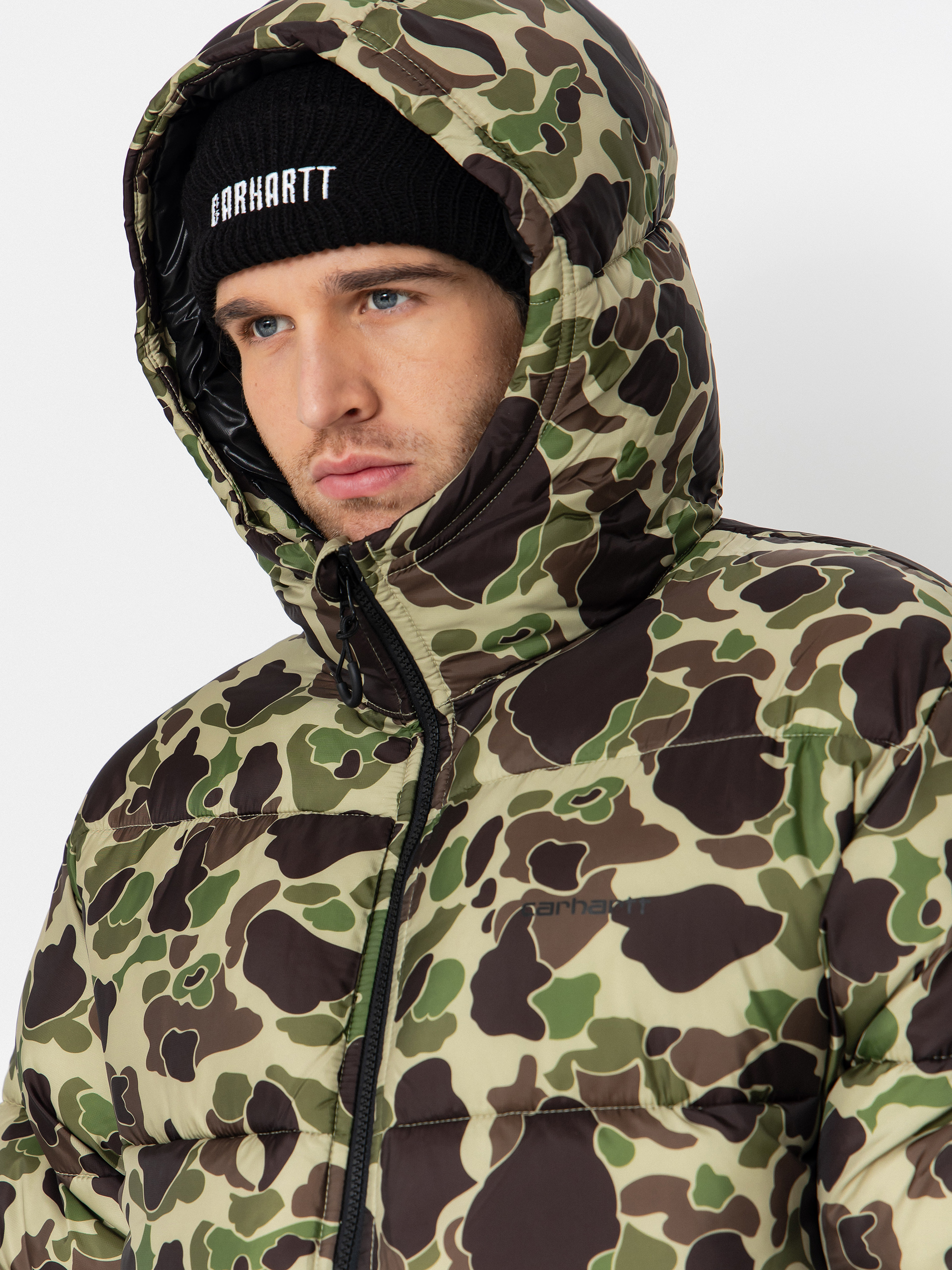 Geacă Carhartt WIP Toronto (camo duck/green/black)