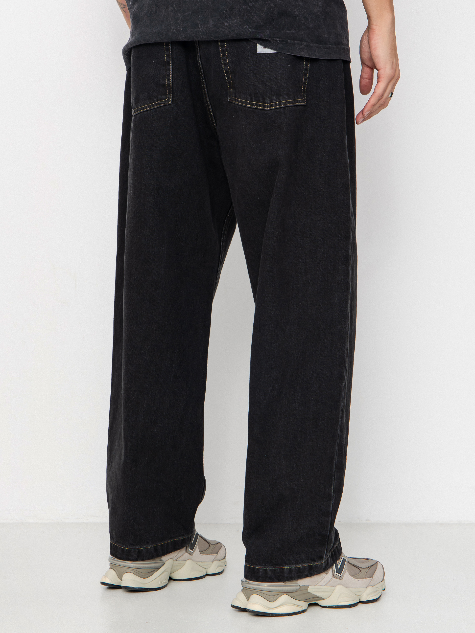 Pantaloni Carhartt WIP Brandon (black/stone washed)