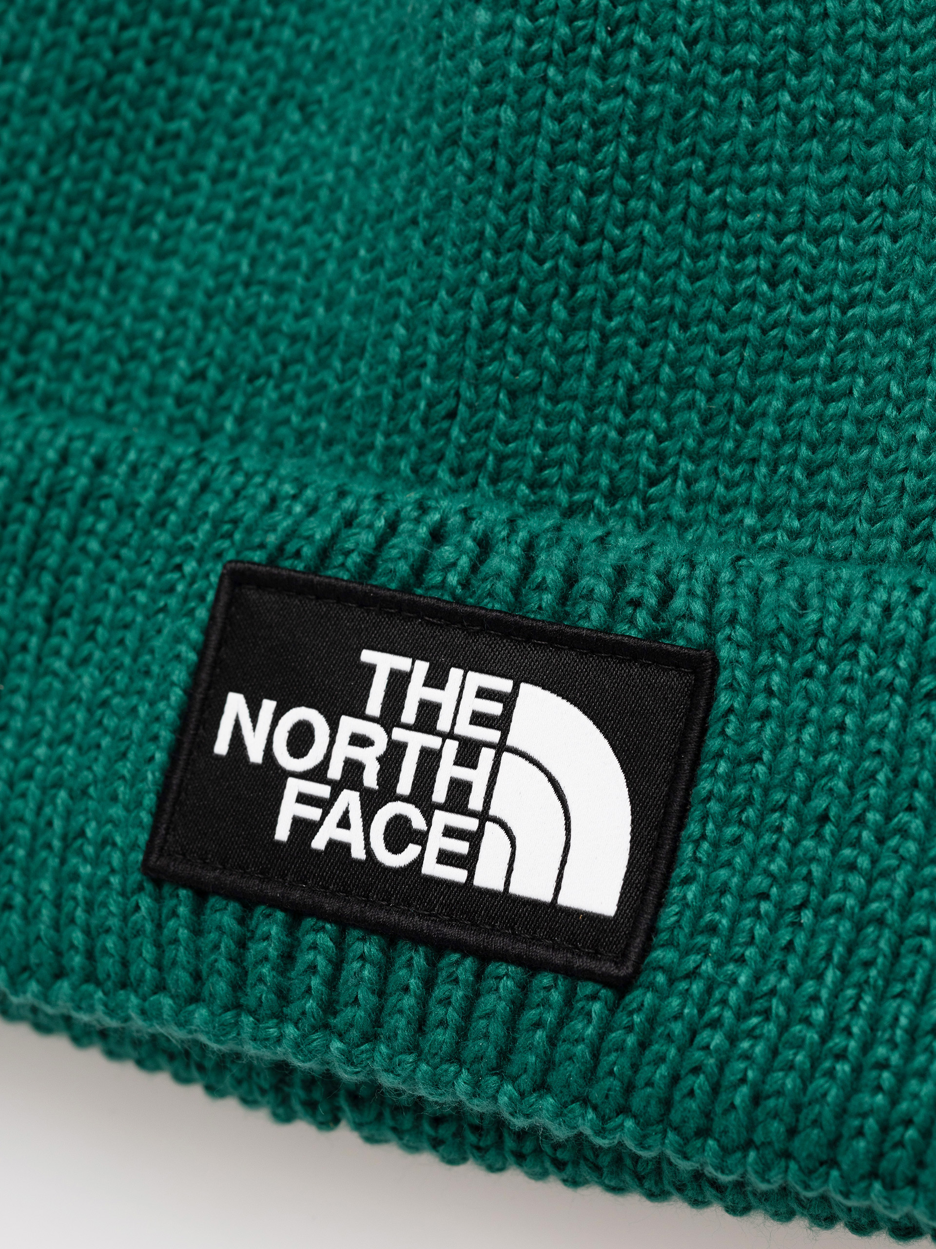 Căciulă The North Face Tnf Logo Box Cuffed (evergreen)